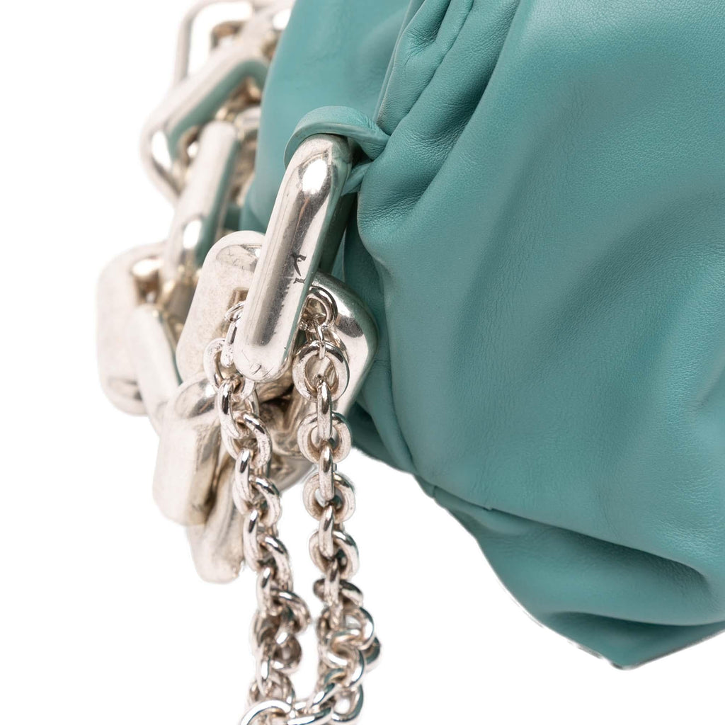 Bottega Veneta Lambskin Chain Pouch