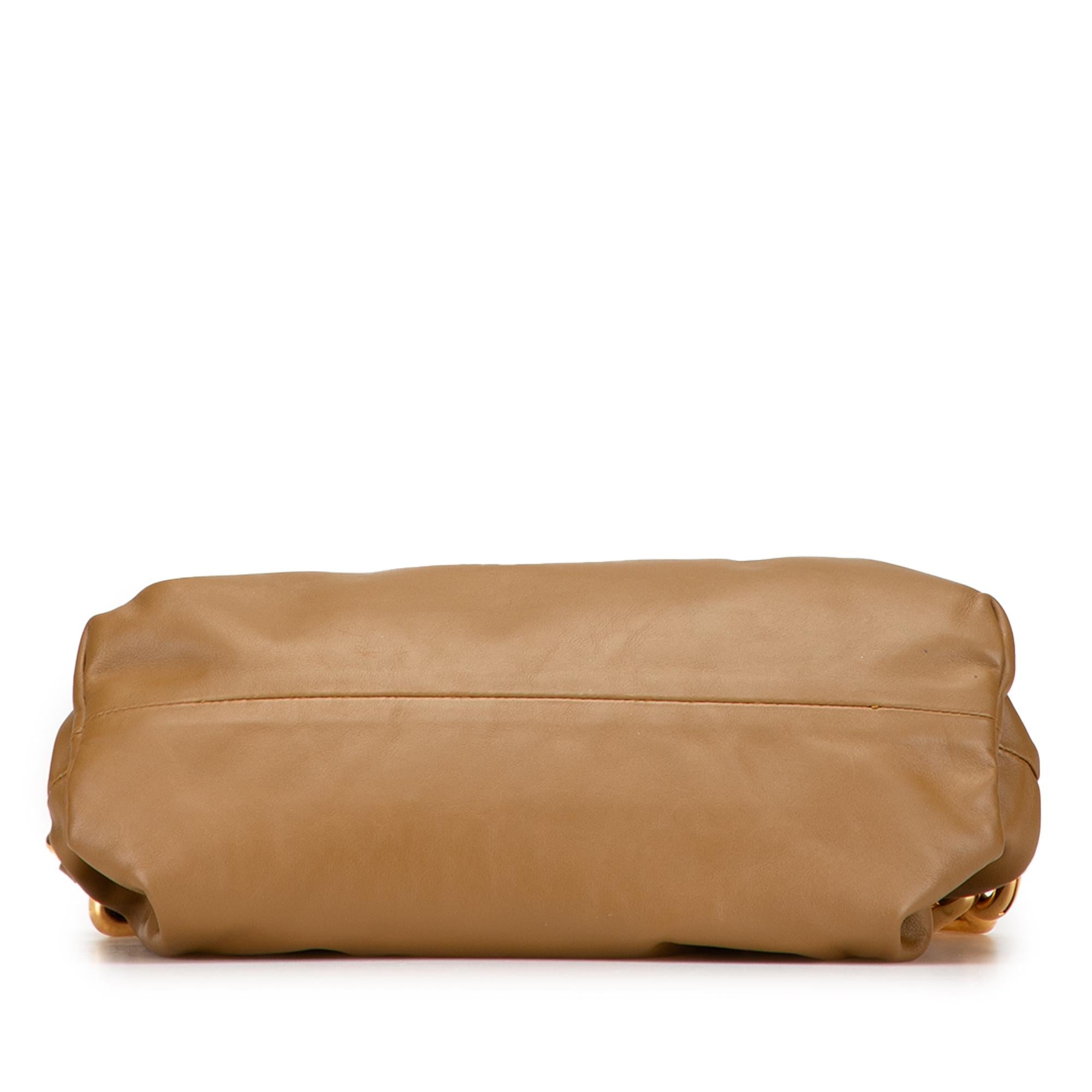 Bottega Veneta Lambskin Chain Pouch