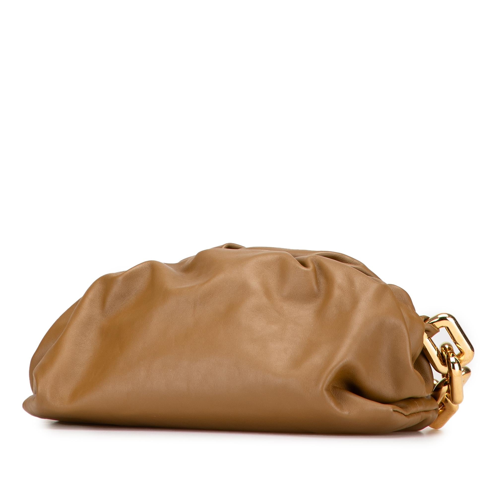 Bottega Veneta Lambskin Chain Pouch