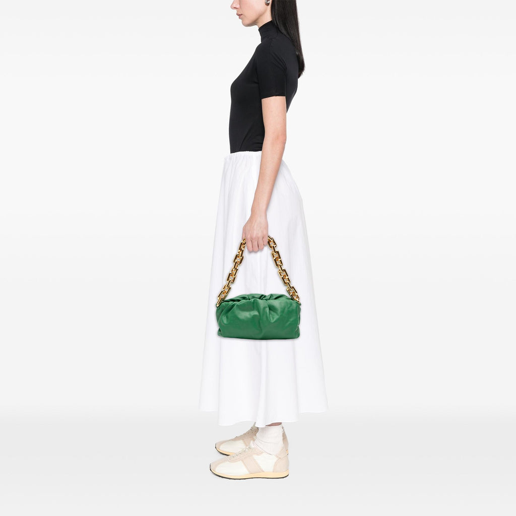 Bottega Veneta Lambskin Chain Pouch