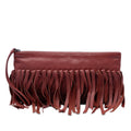 Bottega Veneta Lambskin Intrecciato Fringe Clutch