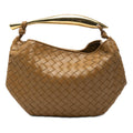 Bottega Veneta Lambskin Intrecciato Sardine Satchel