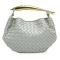 Bottega Veneta Lambskin Intrecciato Sardine