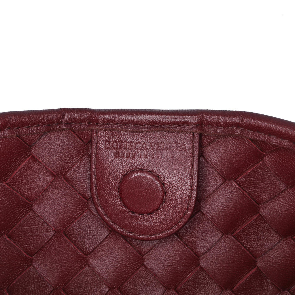 Bottega Veneta Lambskin Intrecciato Sardine