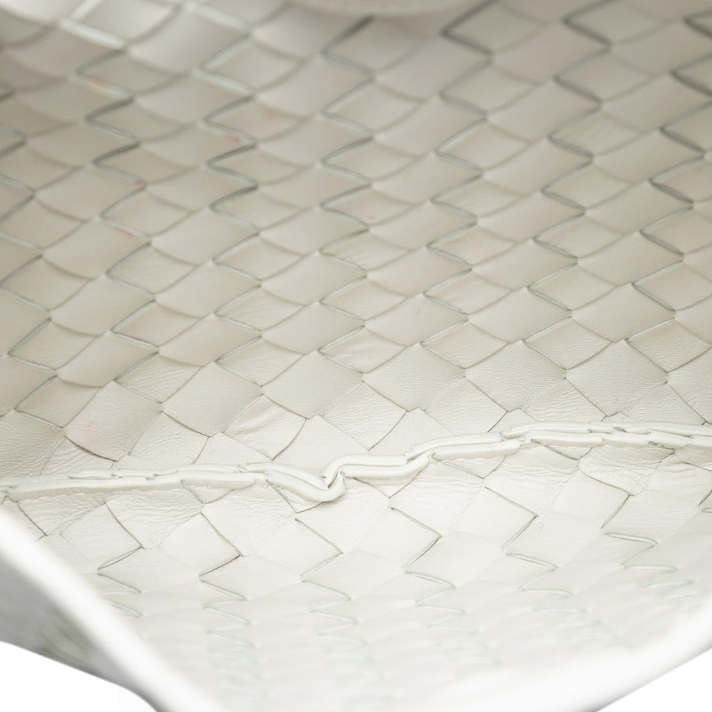 Bottega Veneta Lambskin Intrecciato Sardine
