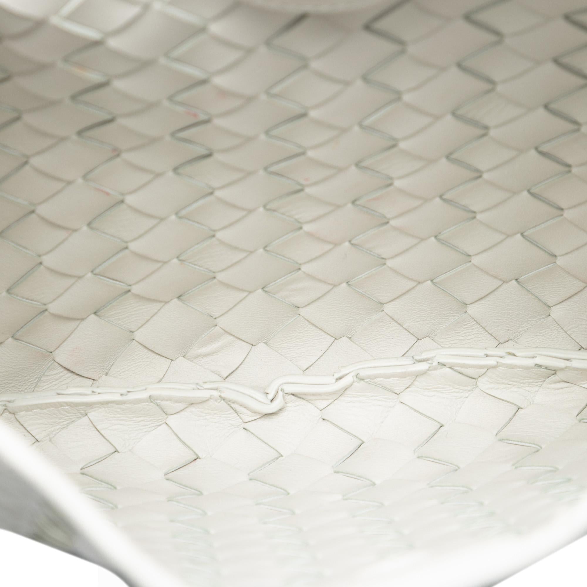 Bottega Veneta Lambskin Intrecciato Sardine