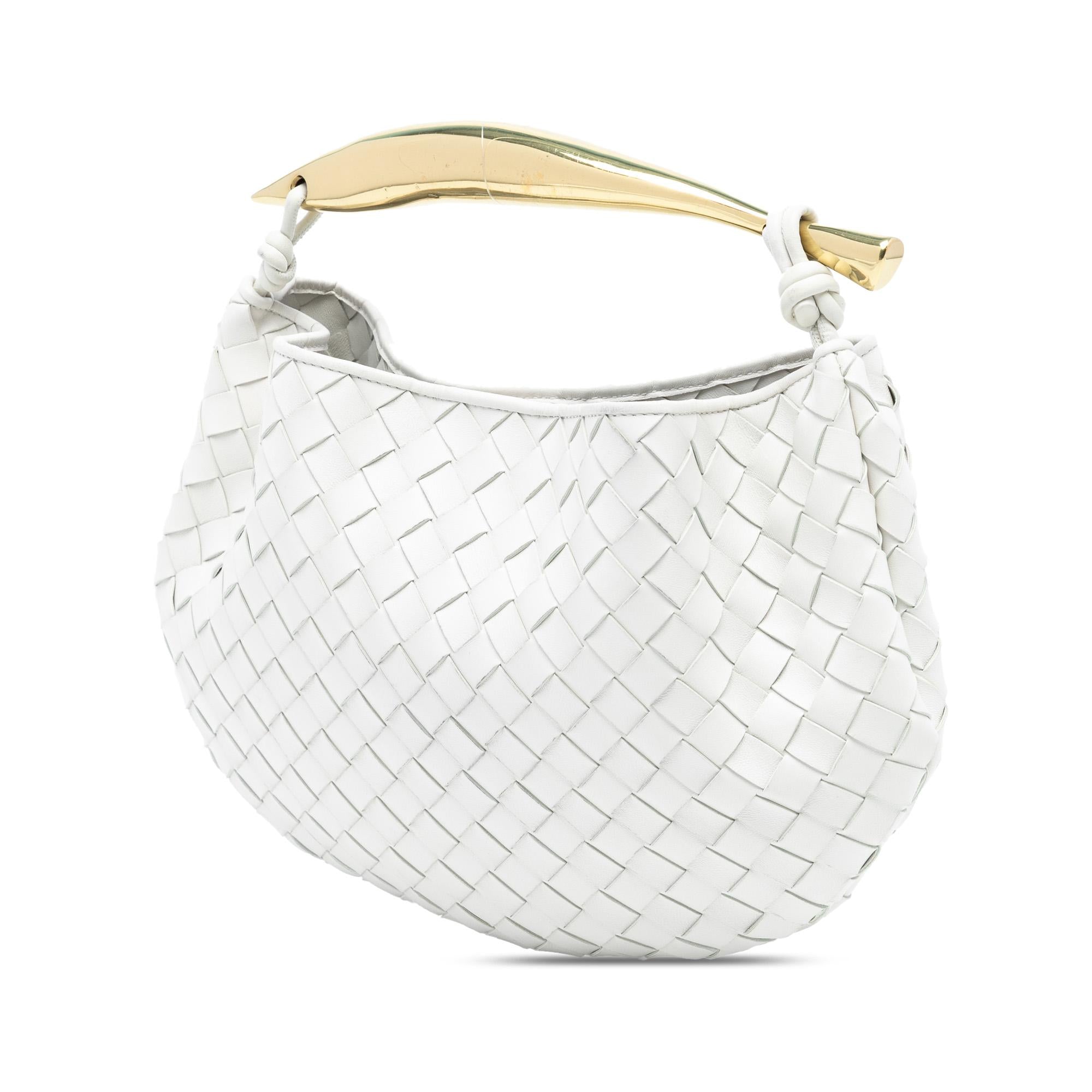 Bottega Veneta Lambskin Intrecciato Sardine