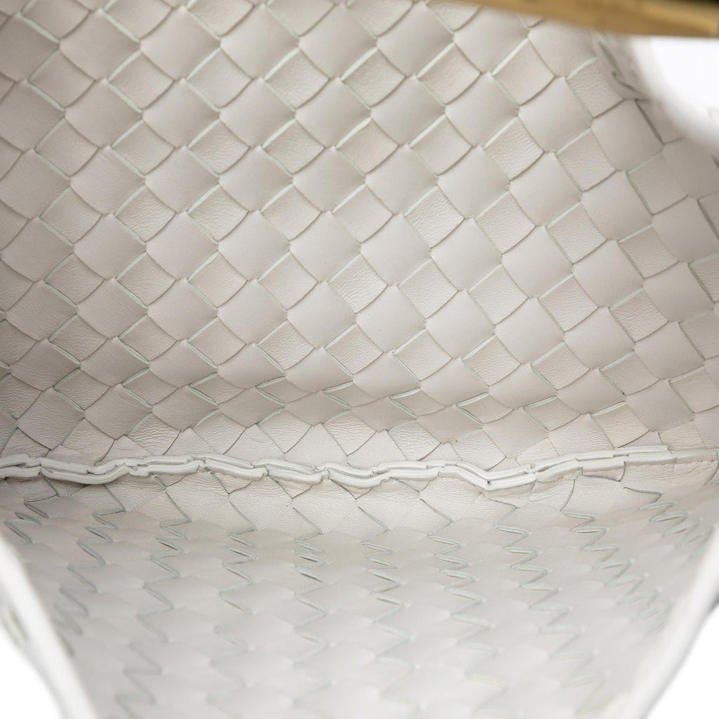 Bottega Veneta Lambskin Intrecciato Sardine