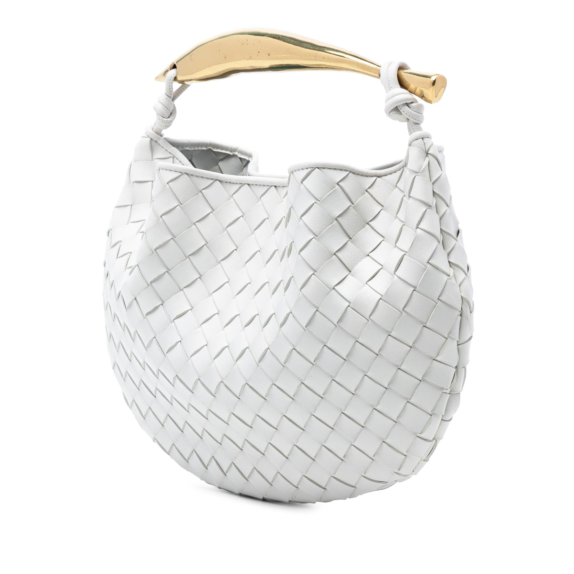 Bottega Veneta Lambskin Intrecciato Sardine