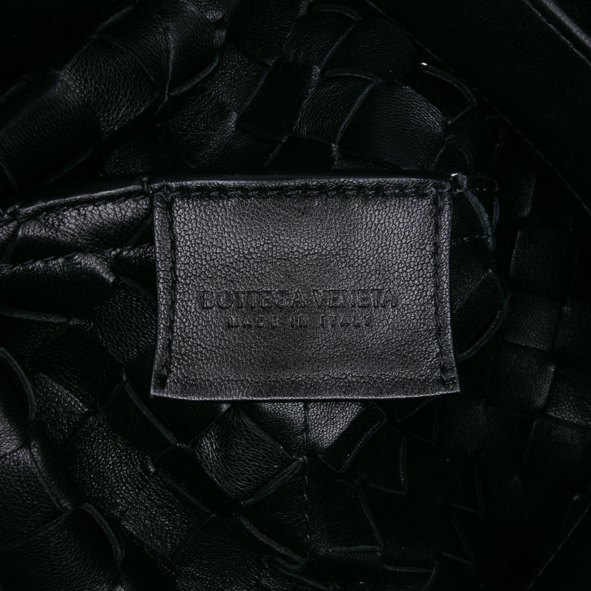 Bottega Veneta Lambskin Intrecciato Tie Shoulder Bag