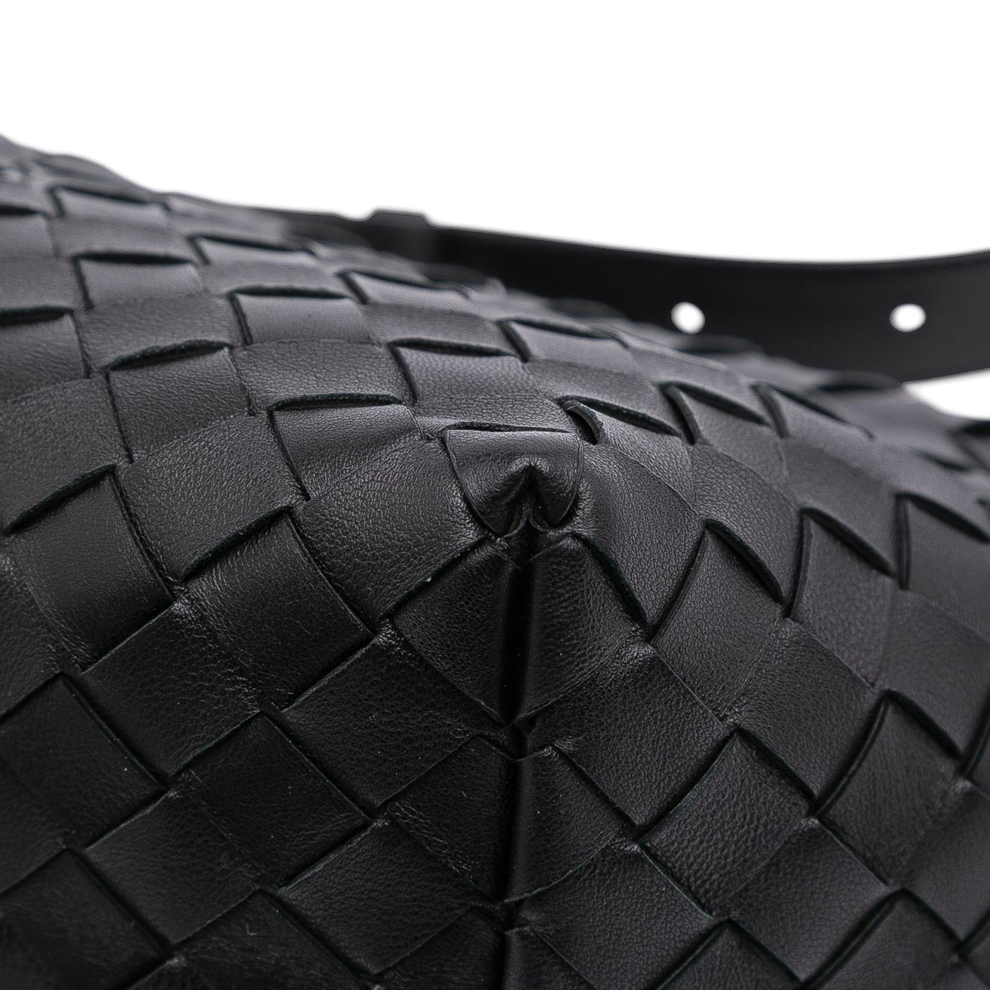 Bottega Veneta Lambskin Intrecciato Tie Shoulder Bag