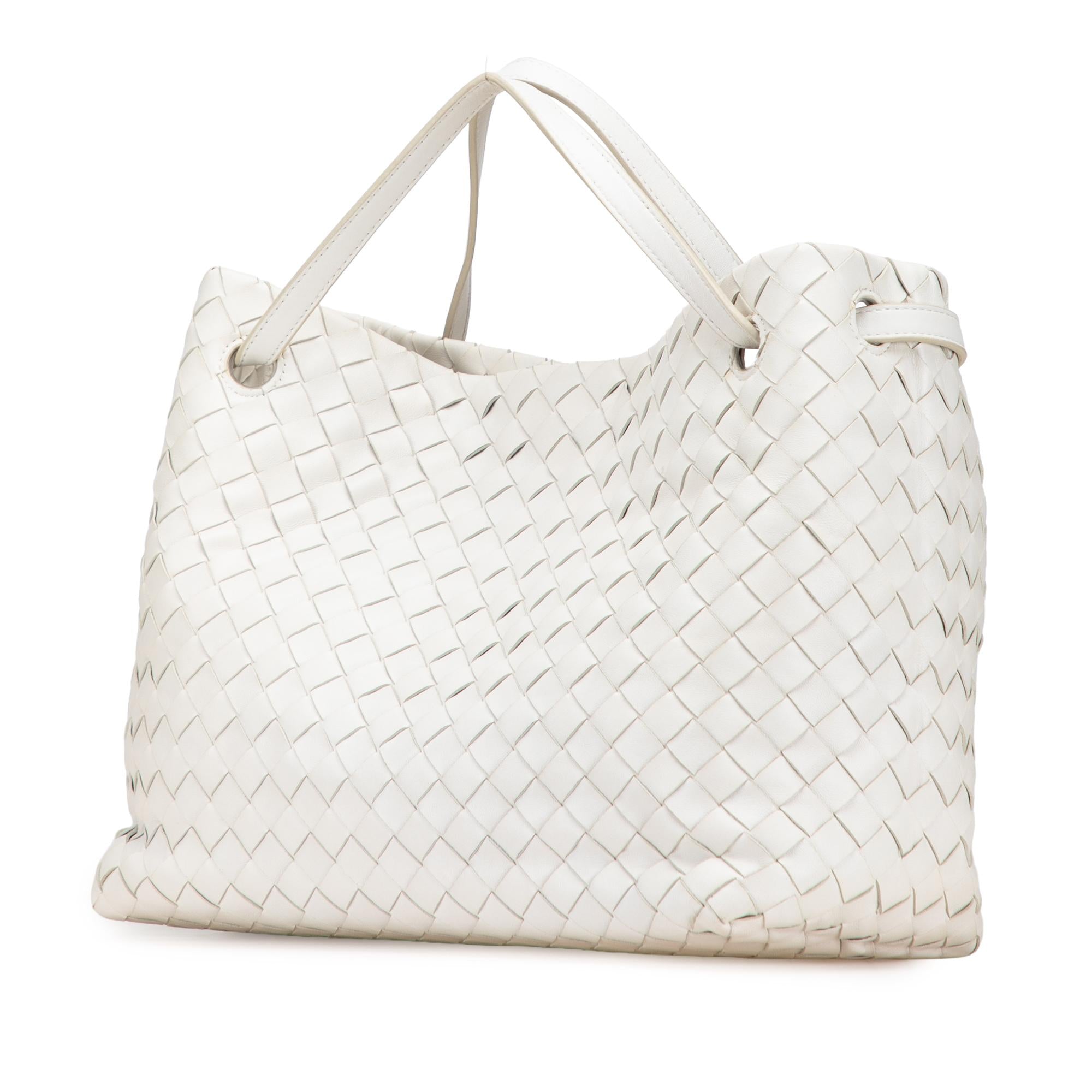 Bottega Veneta Lambskin Intrecciato Tote