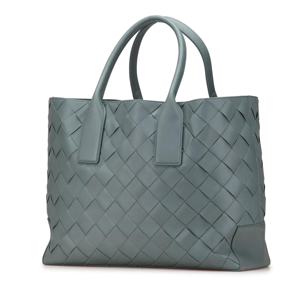 Bottega Veneta Lambskin Maxi Intrecciato Tote