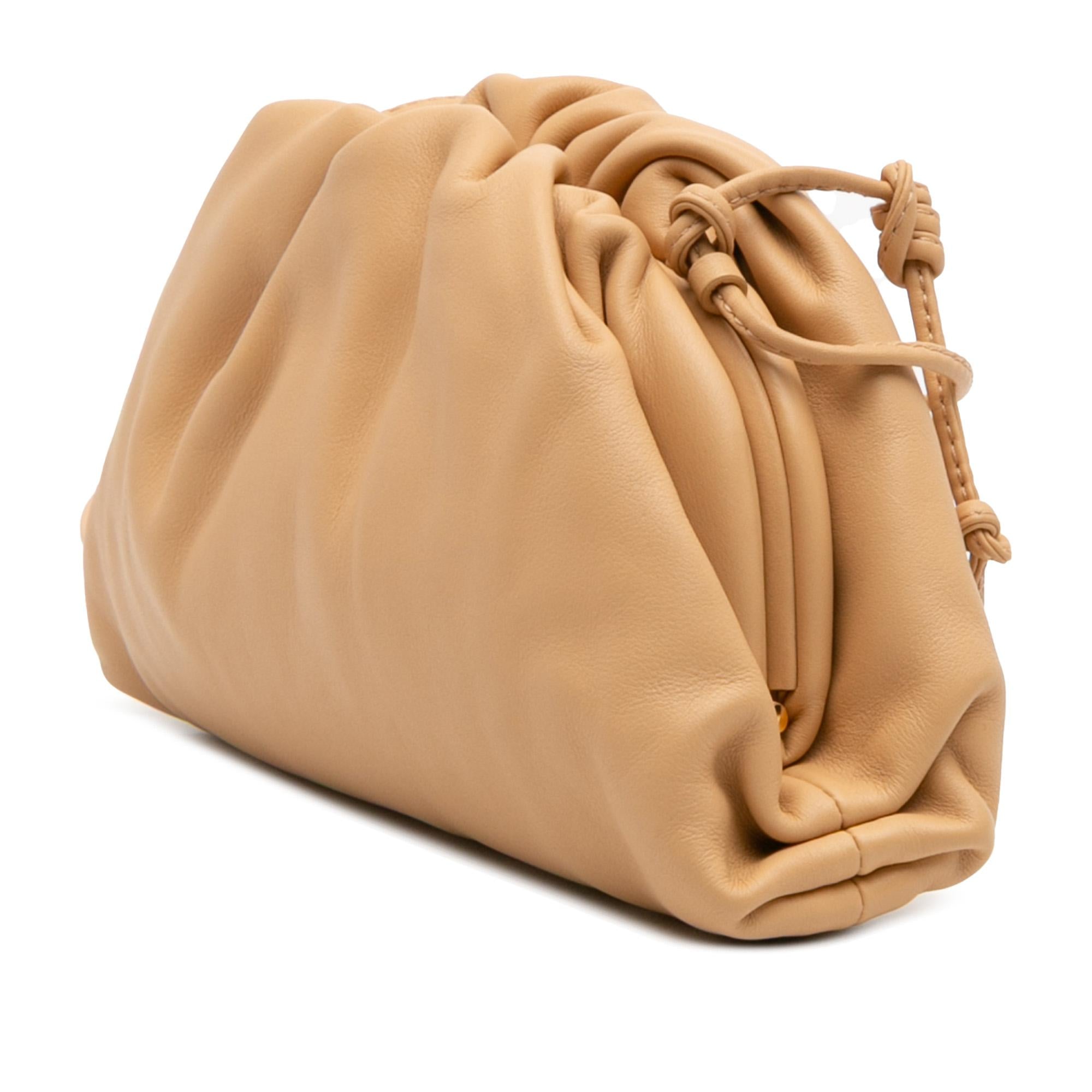 Bottega Veneta Lambskin The Mini Pouch Crossbody