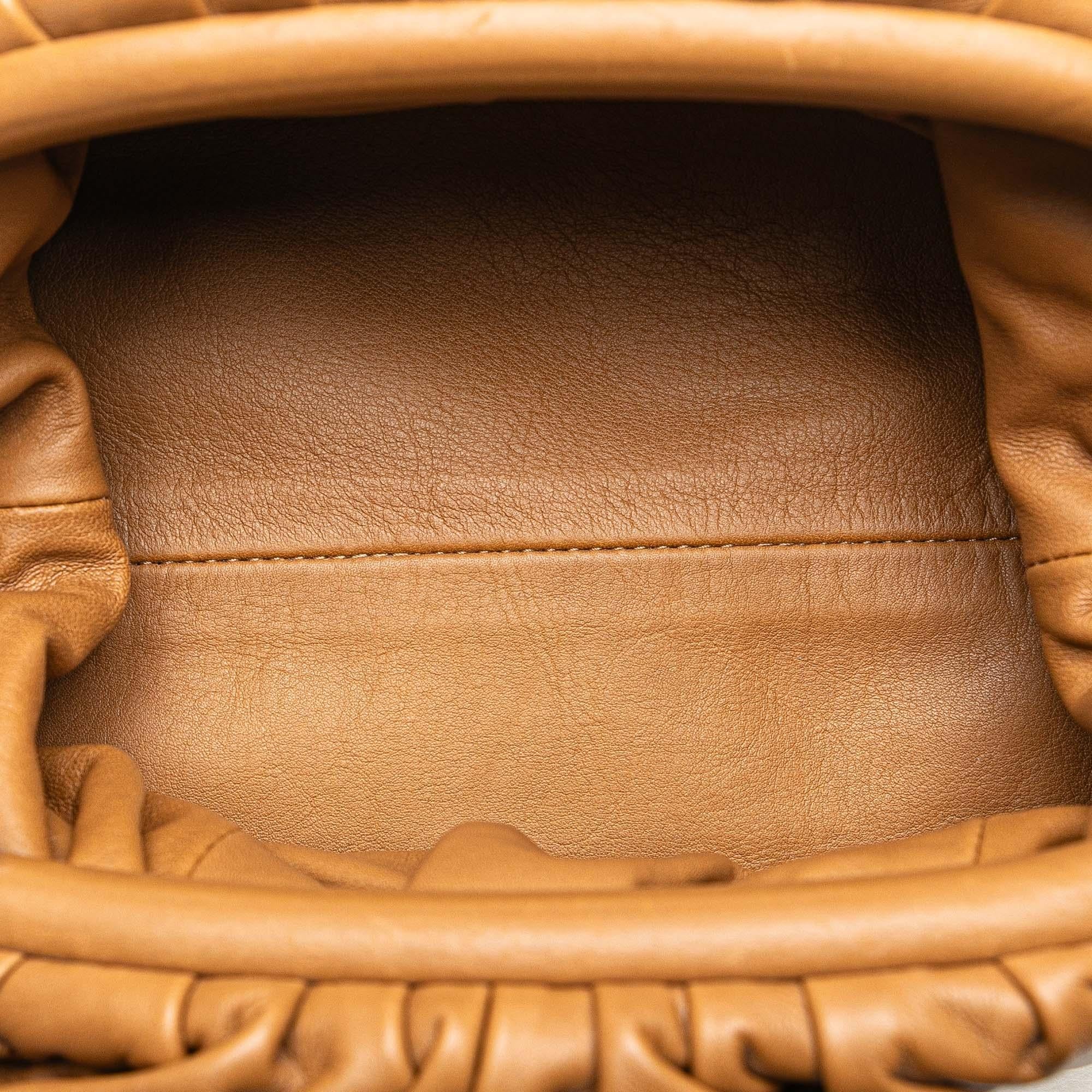 Bottega Veneta Lambskin The Mini Pouch Crossbody