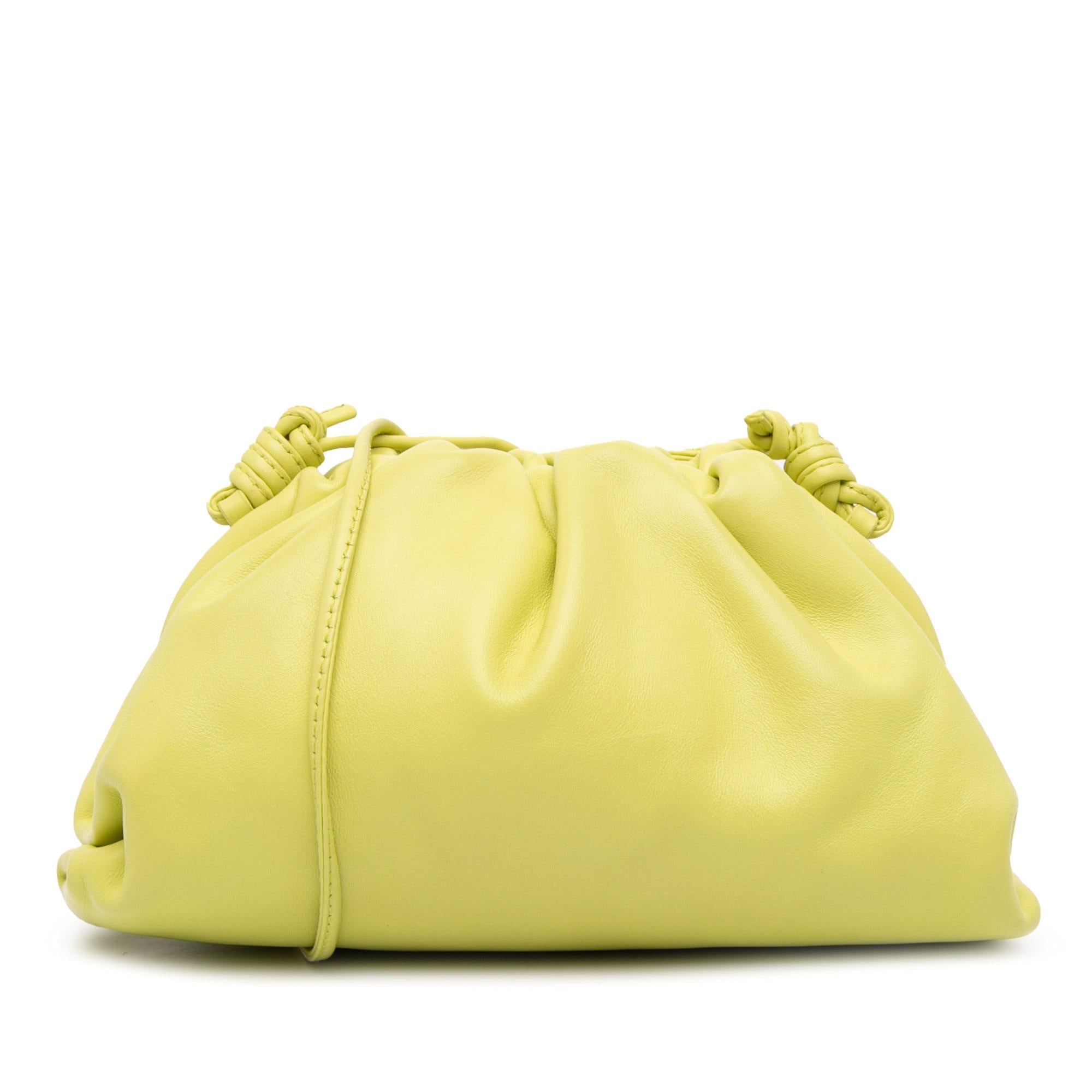 Bottega Veneta Lambskin The Mini Pouch Crossbody
