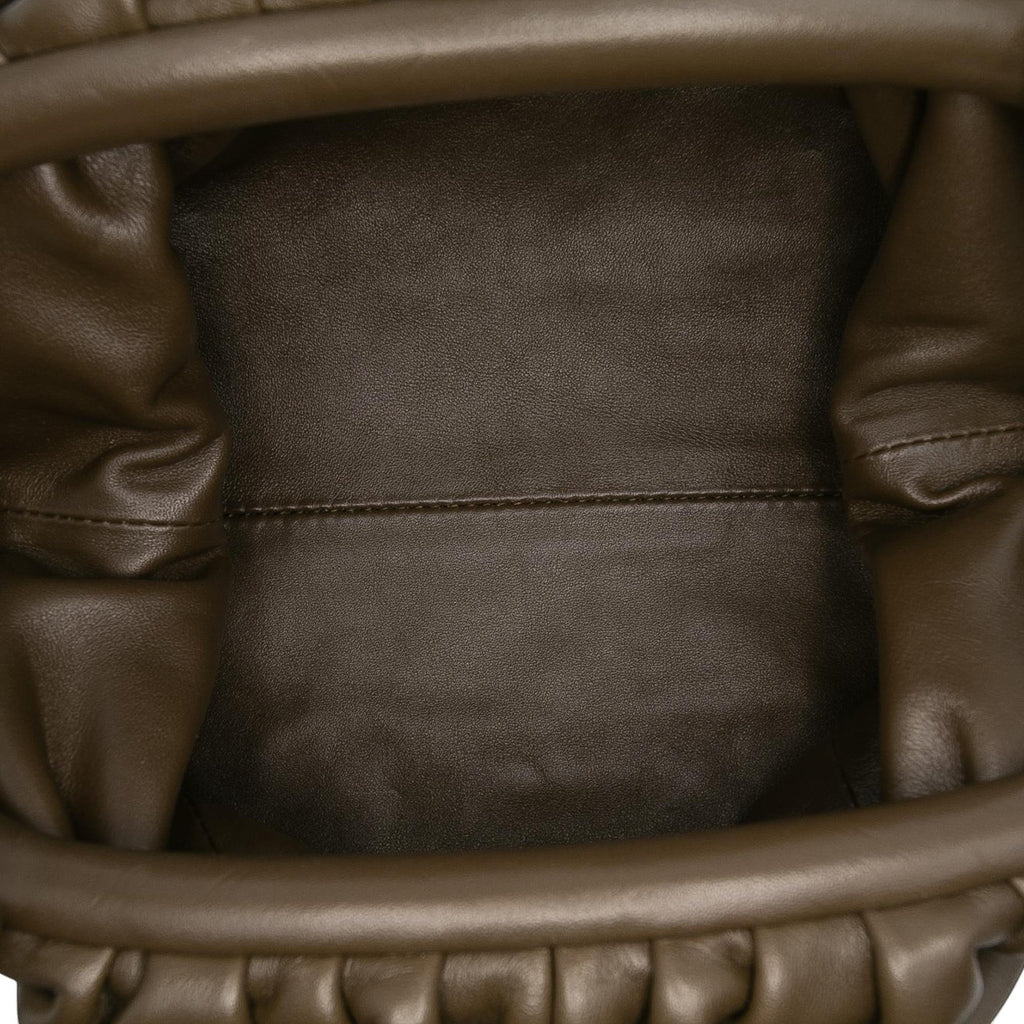 Bottega Veneta Lambskin The Mini Pouch Crossbody