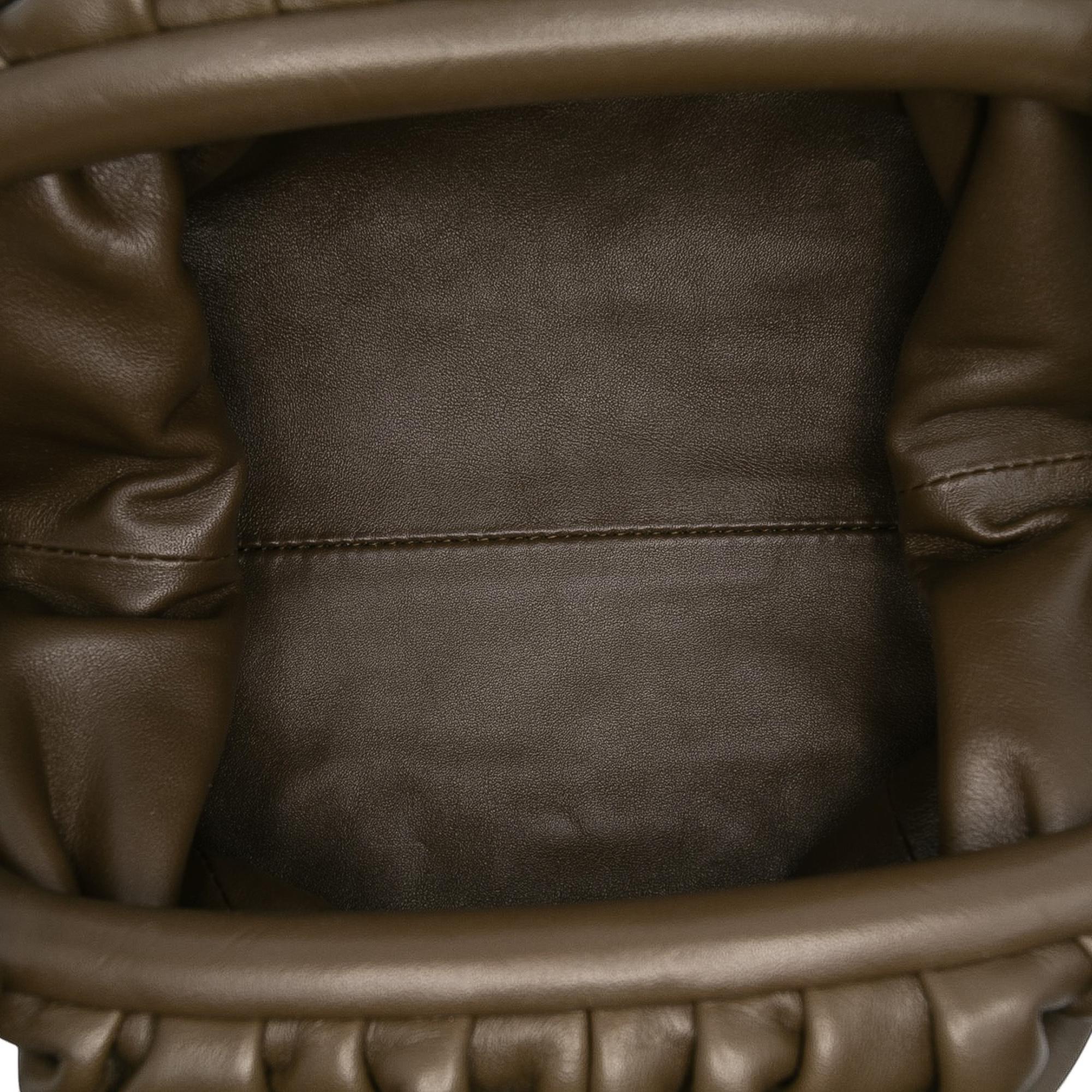 Bottega Veneta Lambskin The Mini Pouch Crossbody