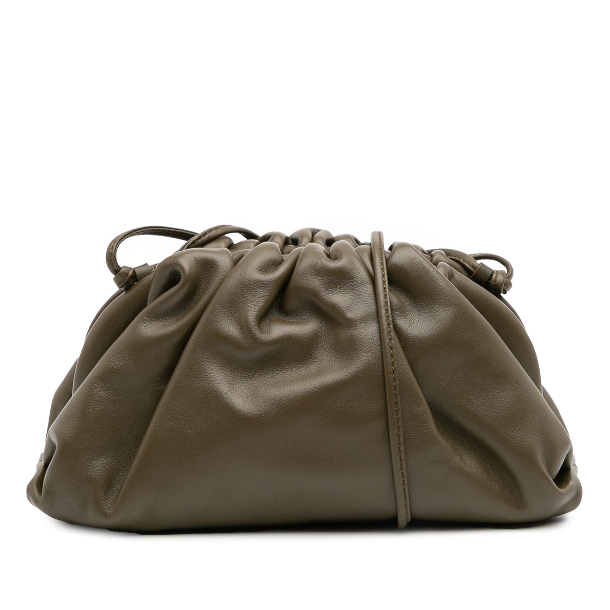 Bottega Veneta Lambskin The Mini Pouch Crossbody