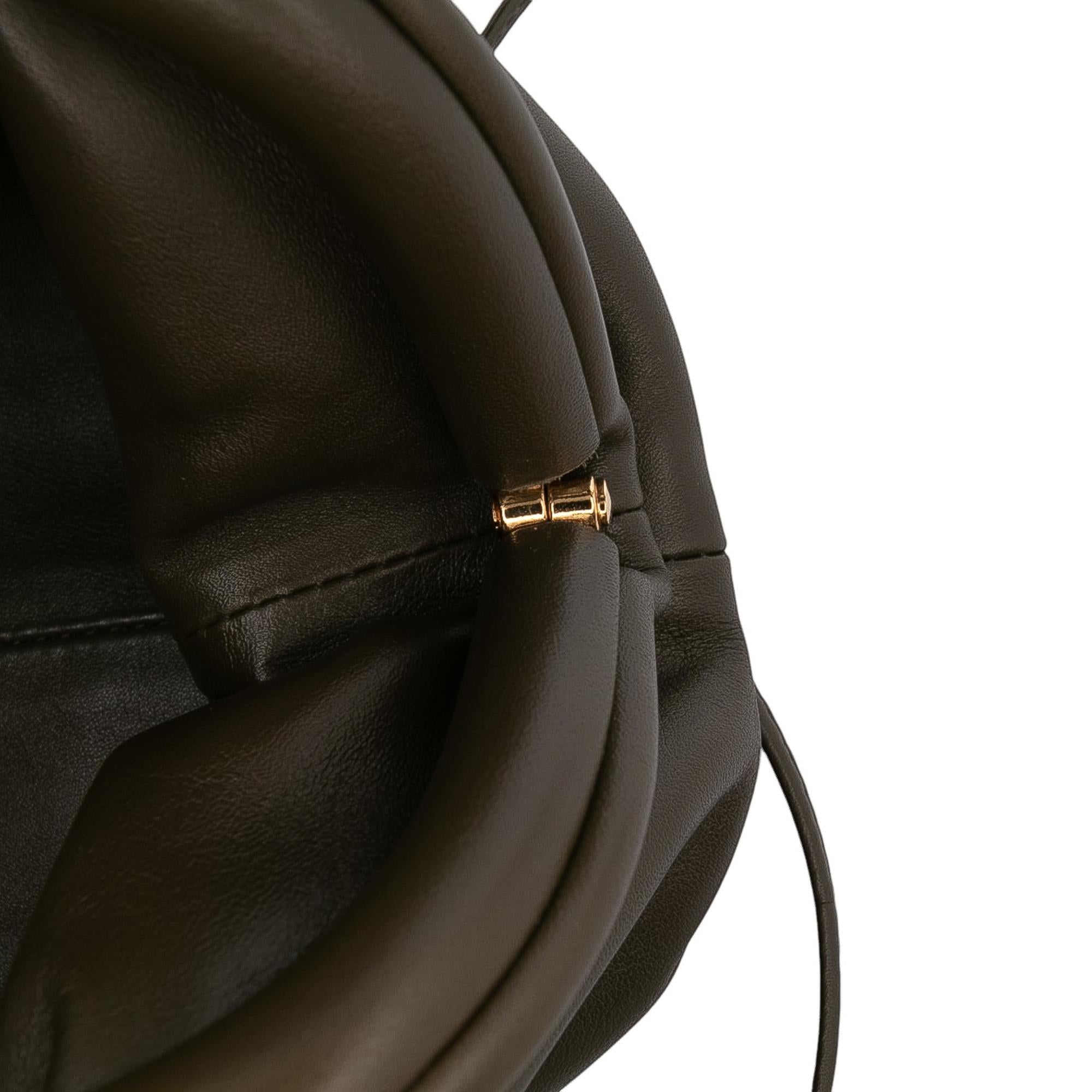 Bottega Veneta Lambskin The Mini Pouch Crossbody