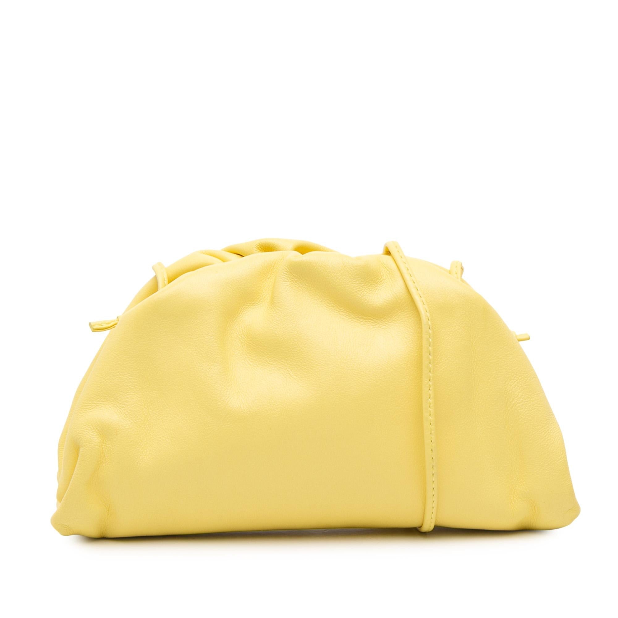 Bottega Veneta Lambskin The Mini Pouch Crossbody