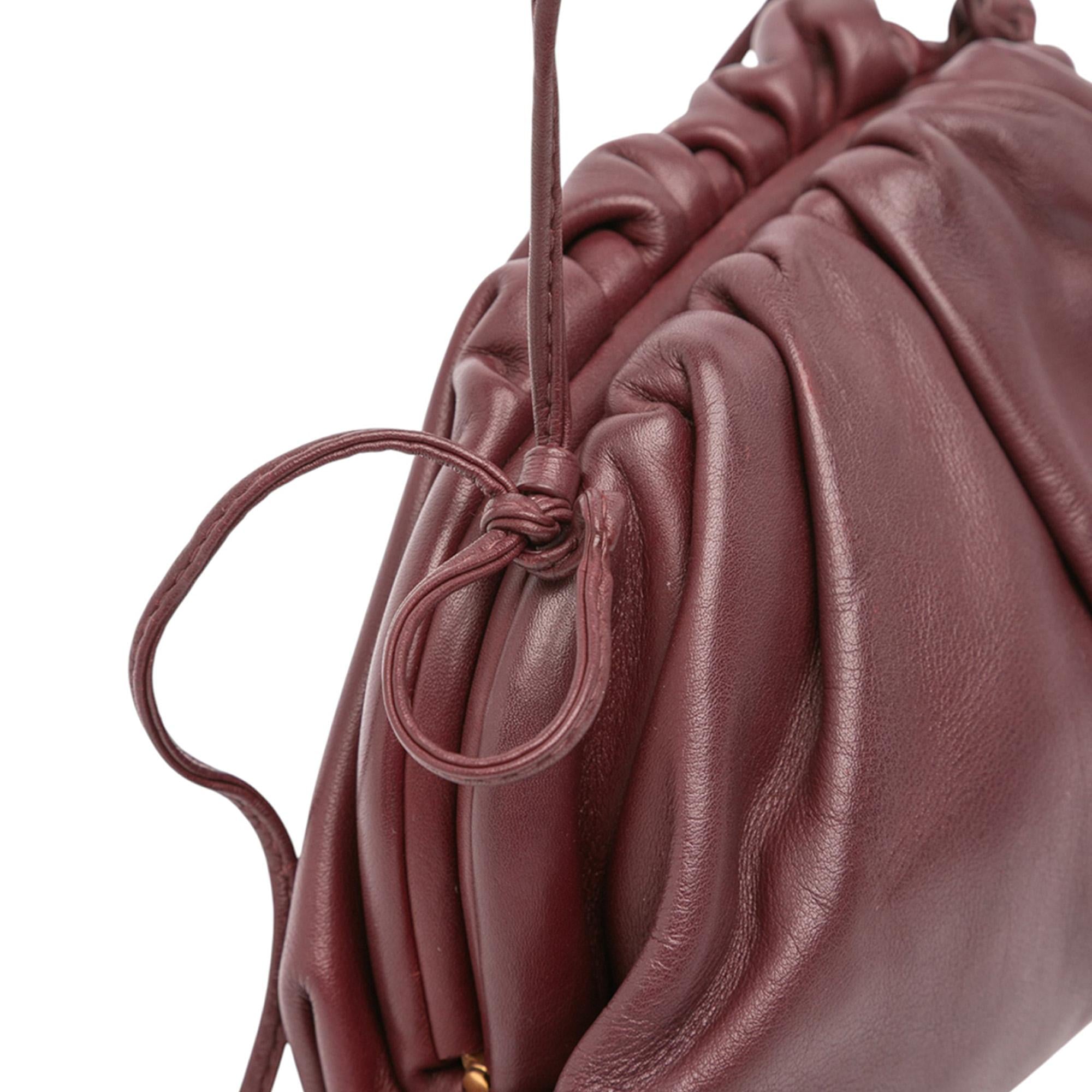 Bottega Veneta Lambskin The Mini Pouch Crossbody