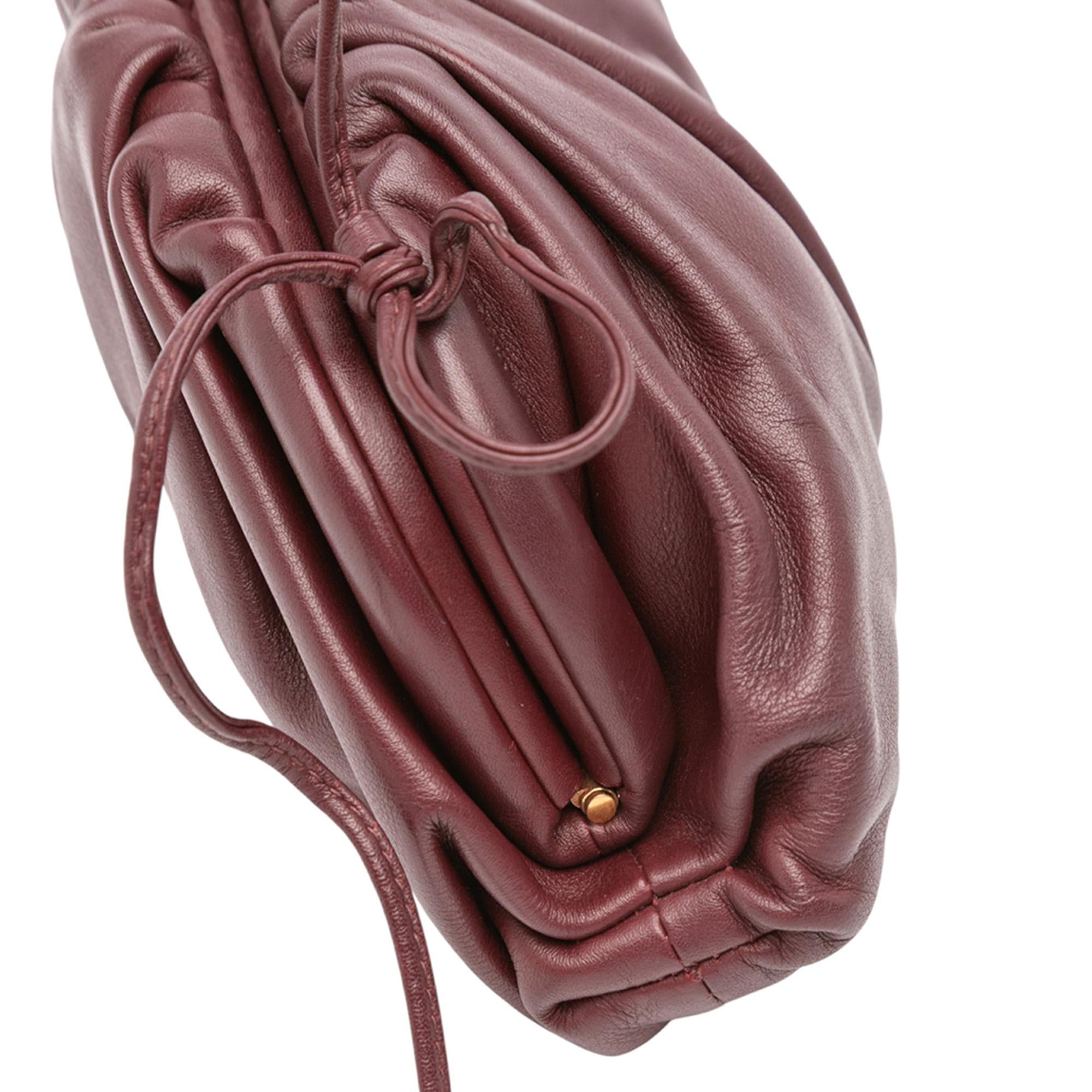 Bottega Veneta Lambskin The Mini Pouch Crossbody