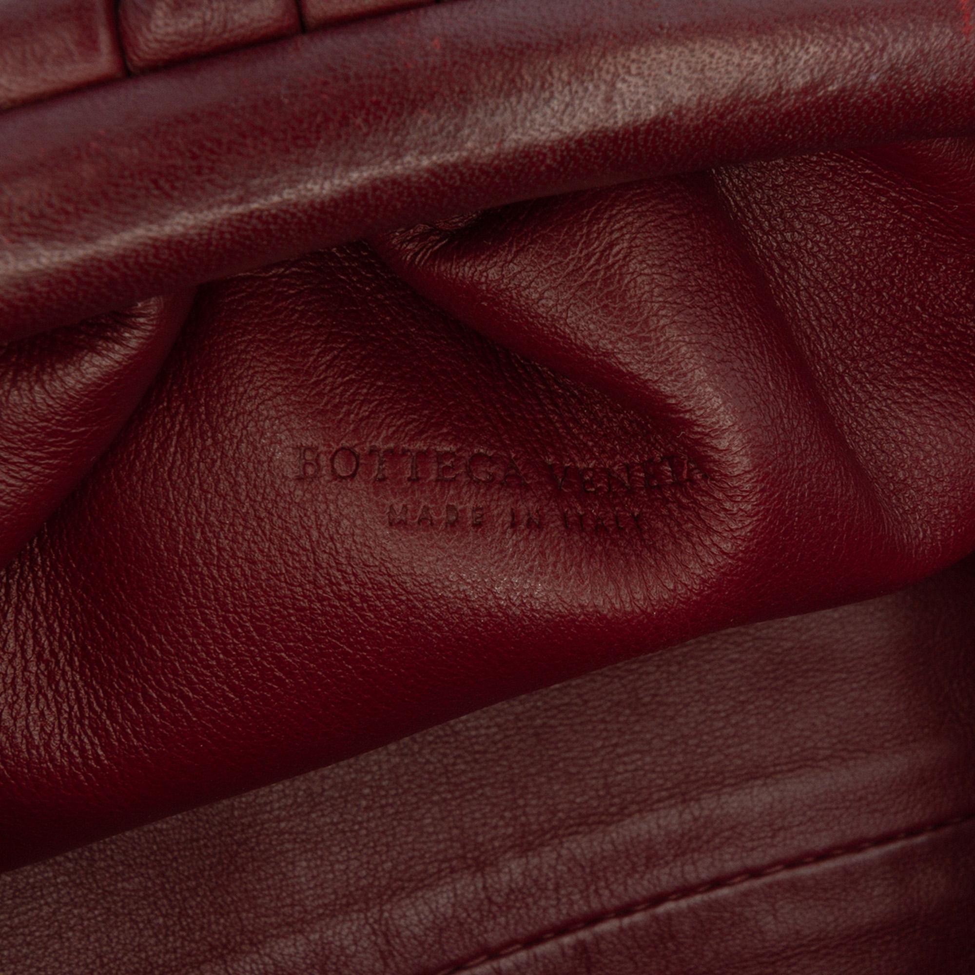 Bottega Veneta Lambskin The Mini Pouch Crossbody