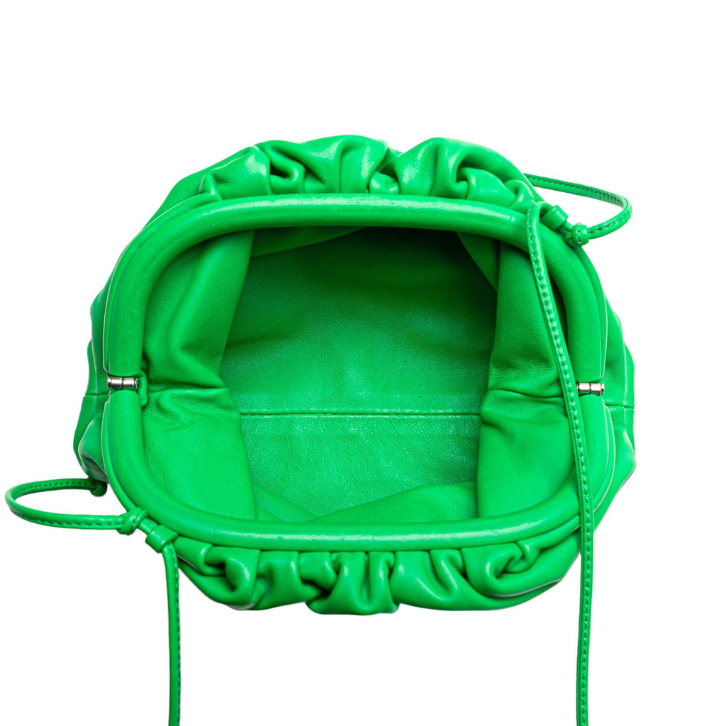 Bottega Veneta Lambskin The Mini Pouch Crossbody