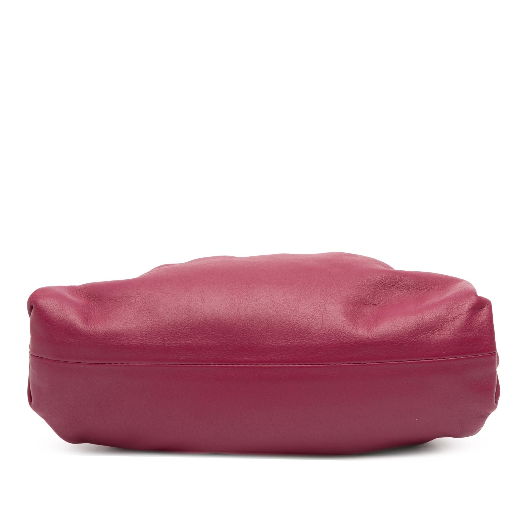 Bottega Veneta Lambskin The Mini Pouch Crossbody