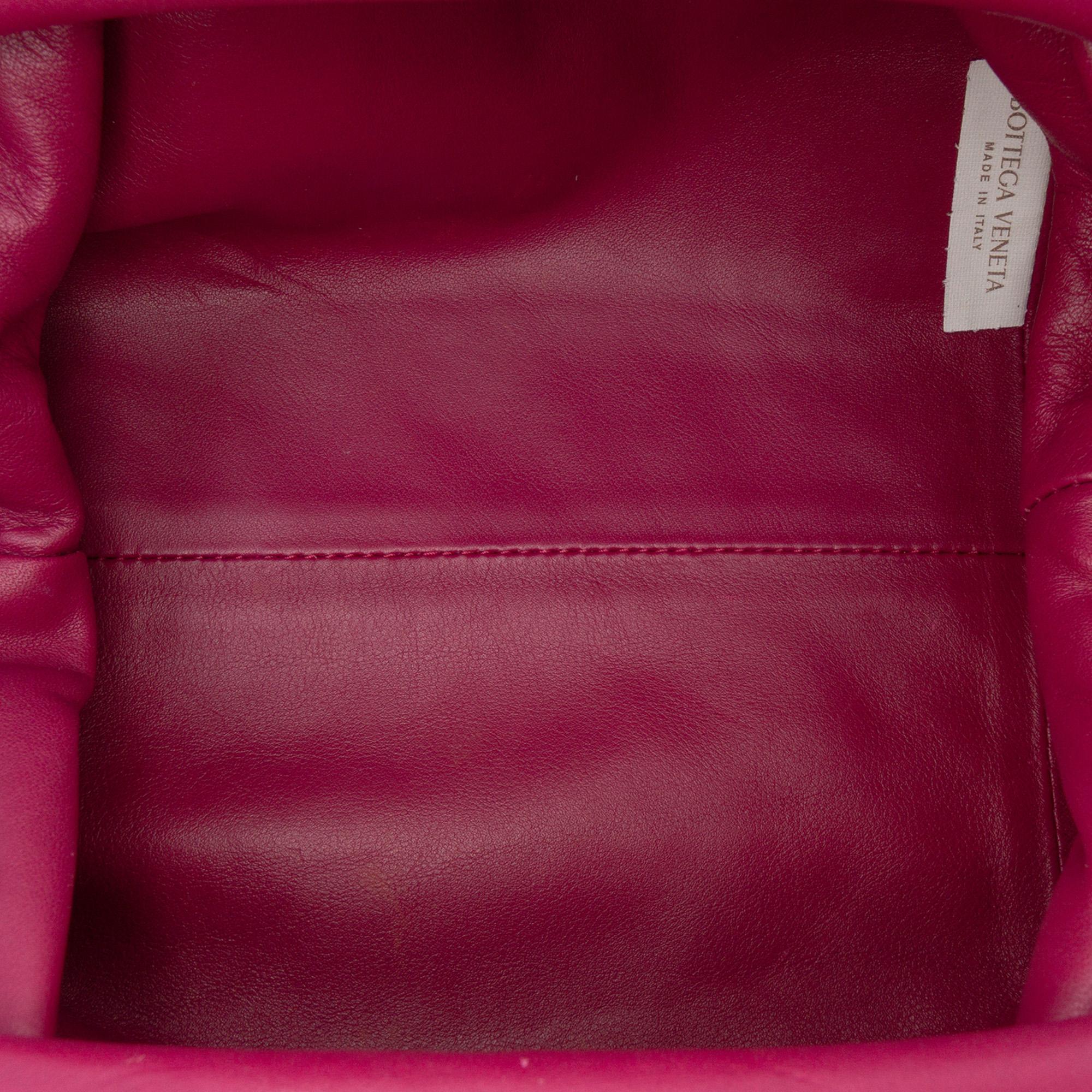 Bottega Veneta Lambskin The Mini Pouch Crossbody