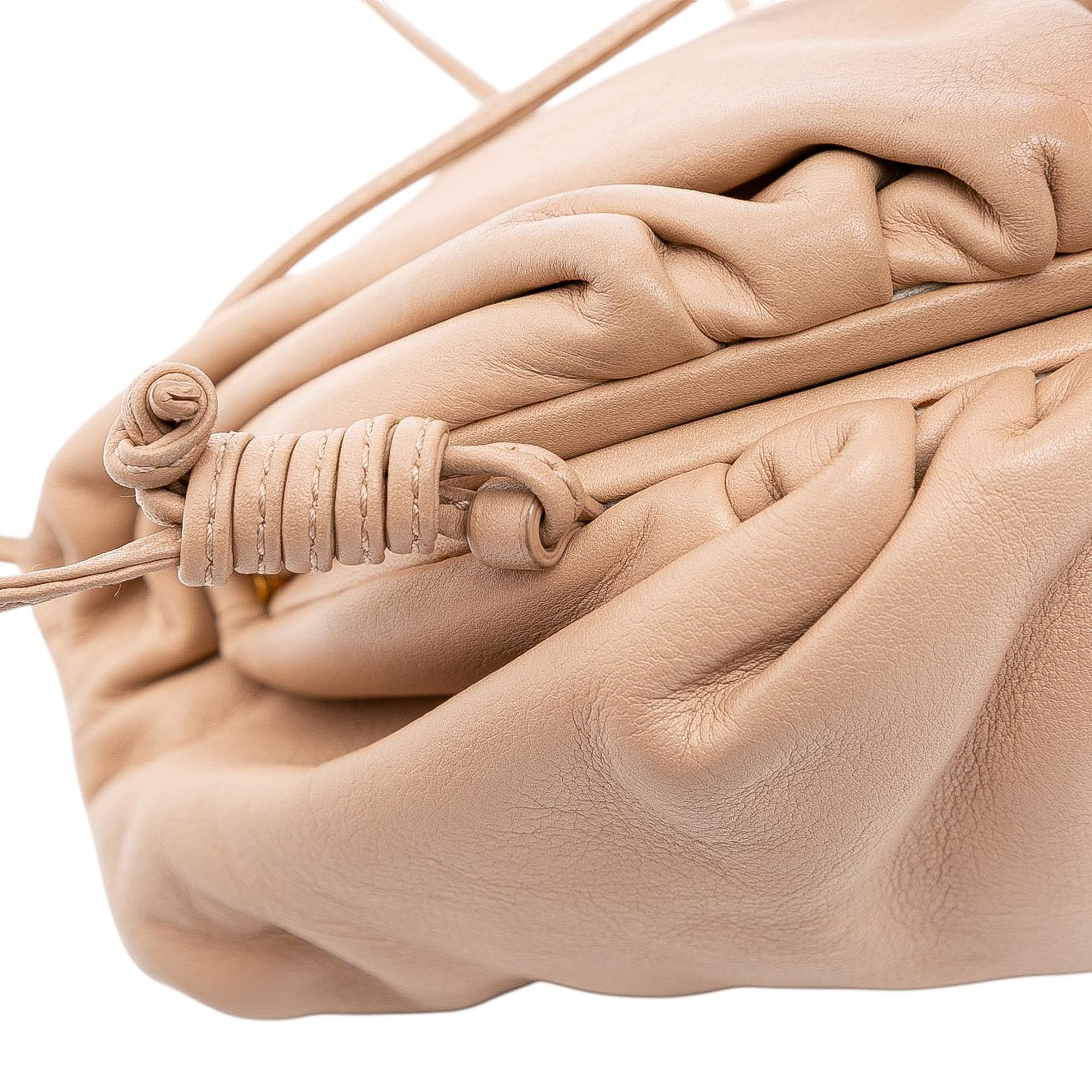 Bottega Veneta Lambskin The Mini Pouch Crossbody