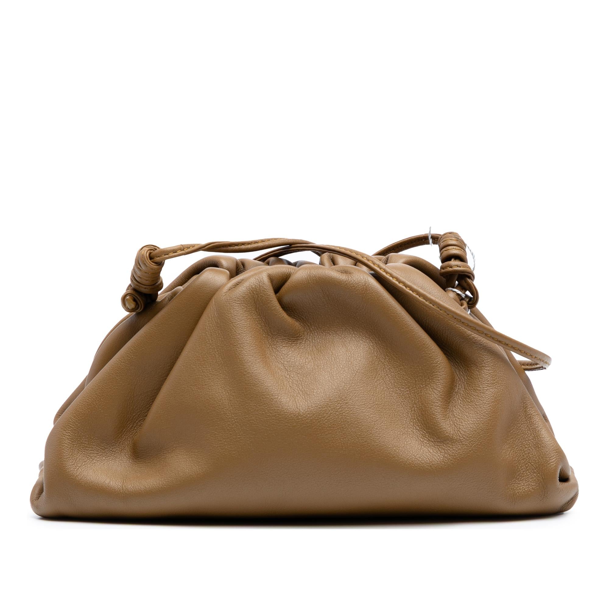 Bottega Veneta Lambskin The Mini Pouch Crossbody