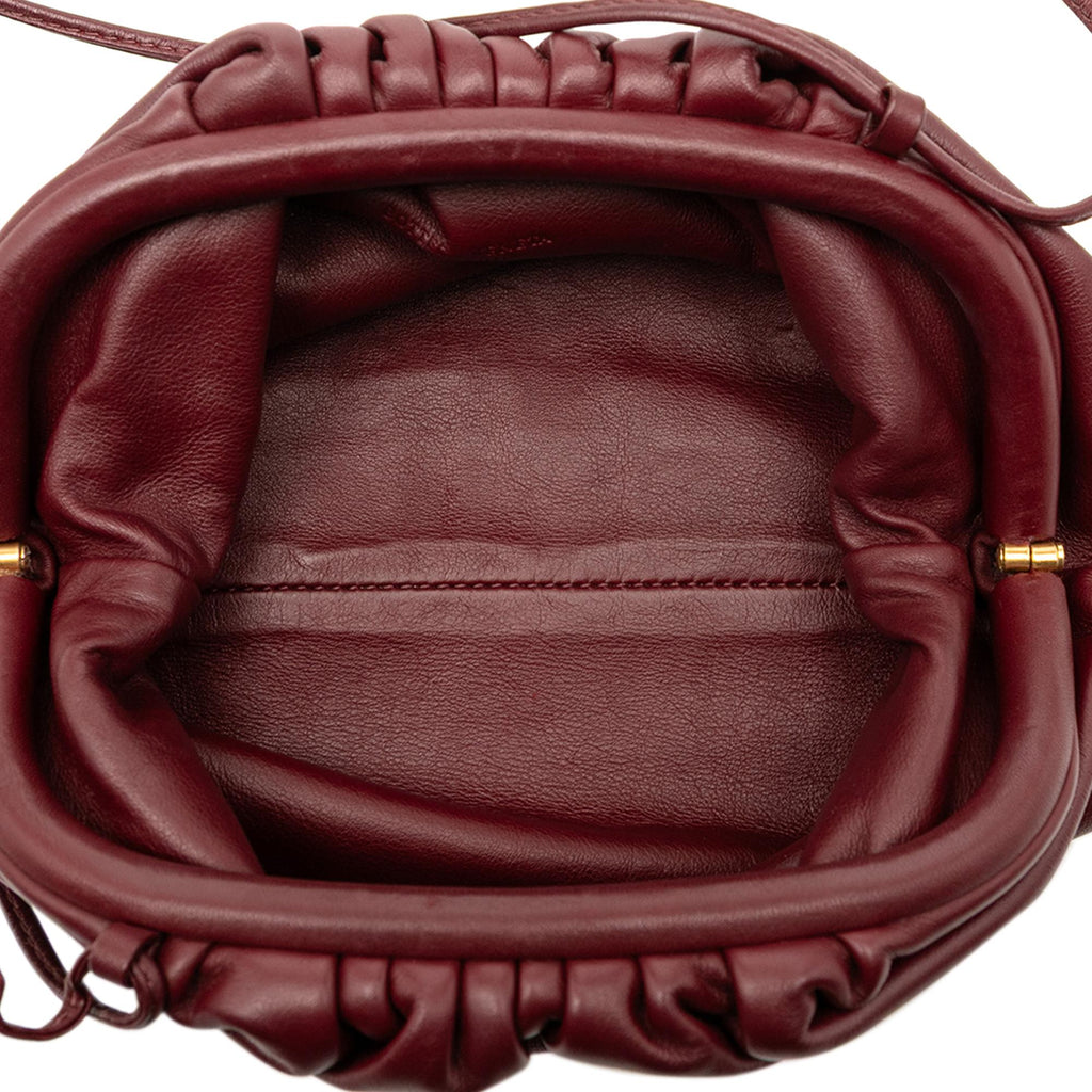 Bottega Veneta Lambskin The Mini Pouch Crossbody