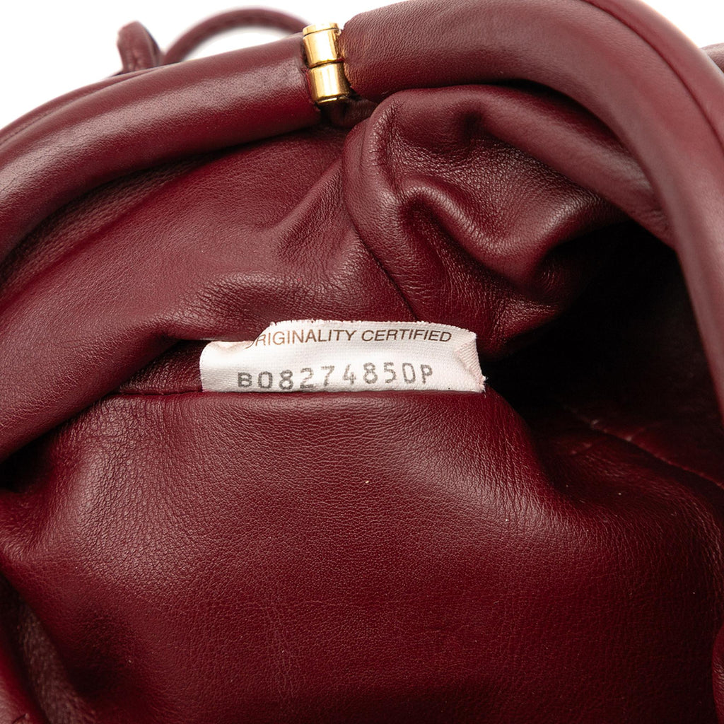 Bottega Veneta Lambskin The Mini Pouch Crossbody