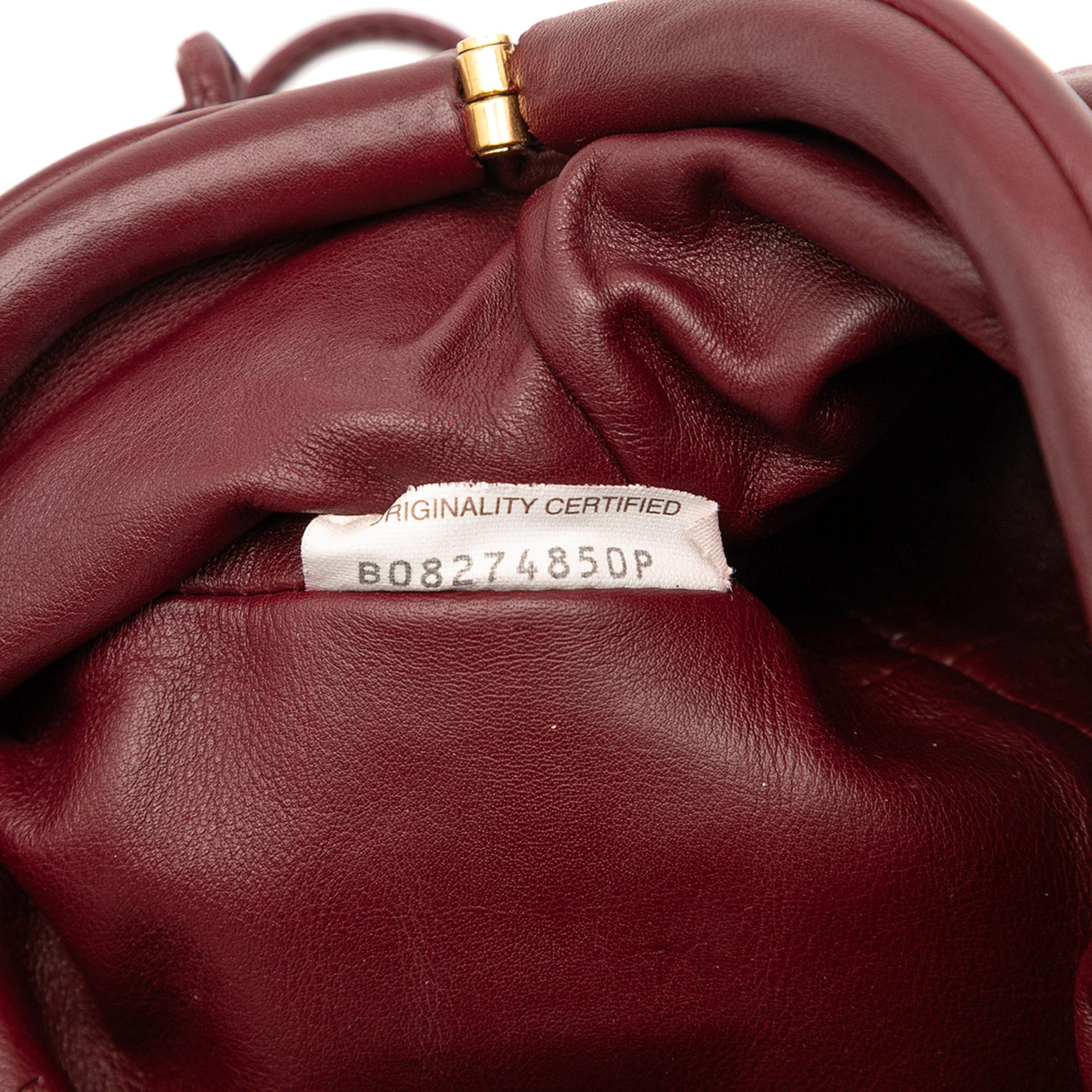 Bottega Veneta Lambskin The Mini Pouch Crossbody