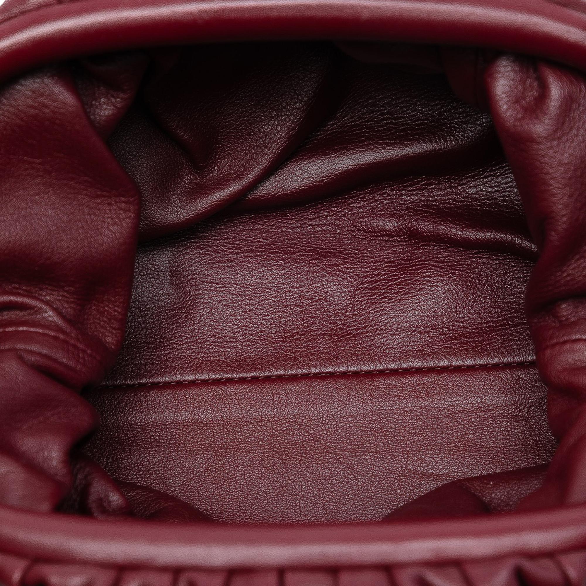 Bottega Veneta Lambskin The Mini Pouch Crossbody