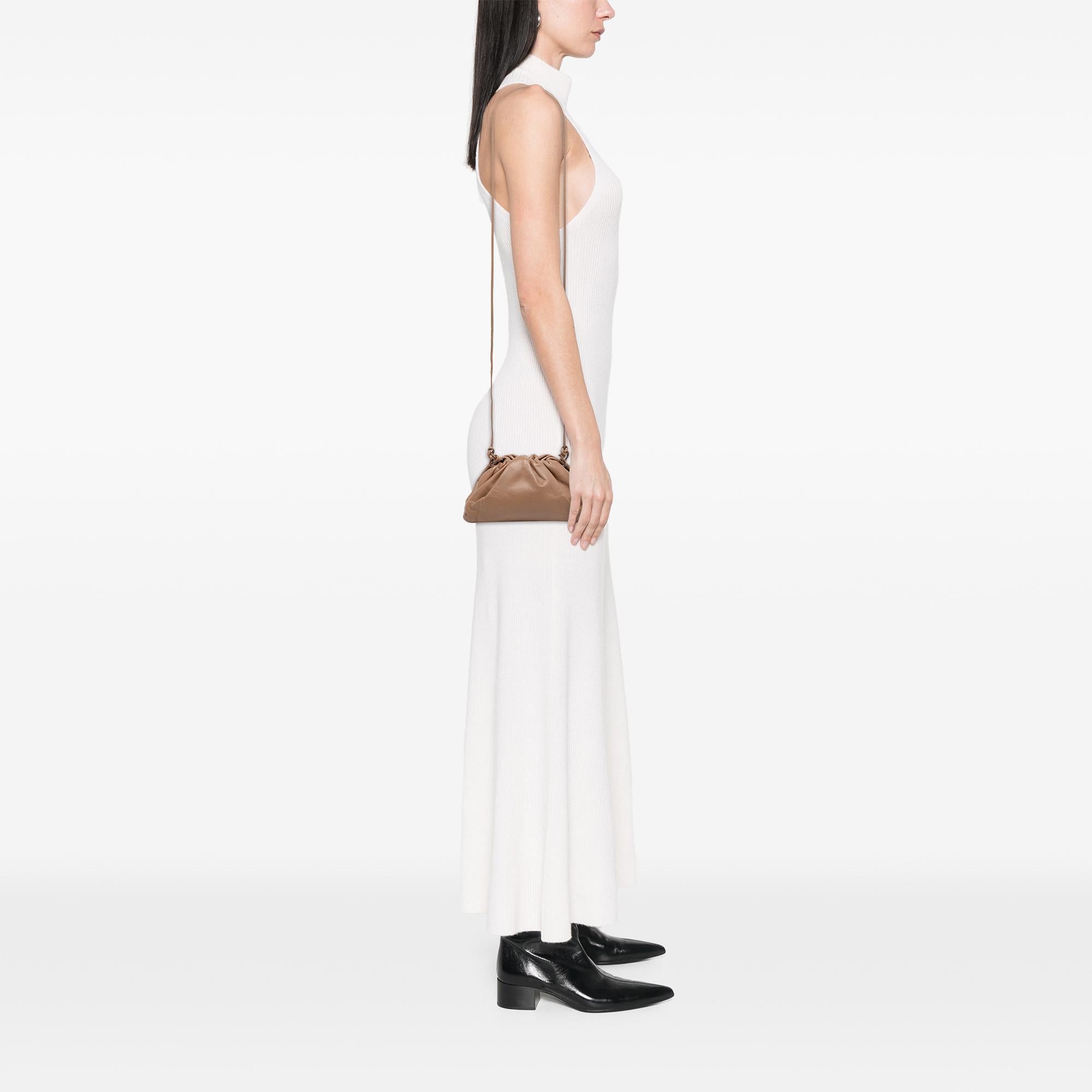 Bottega Veneta Lambskin The Mini Pouch Crossbody