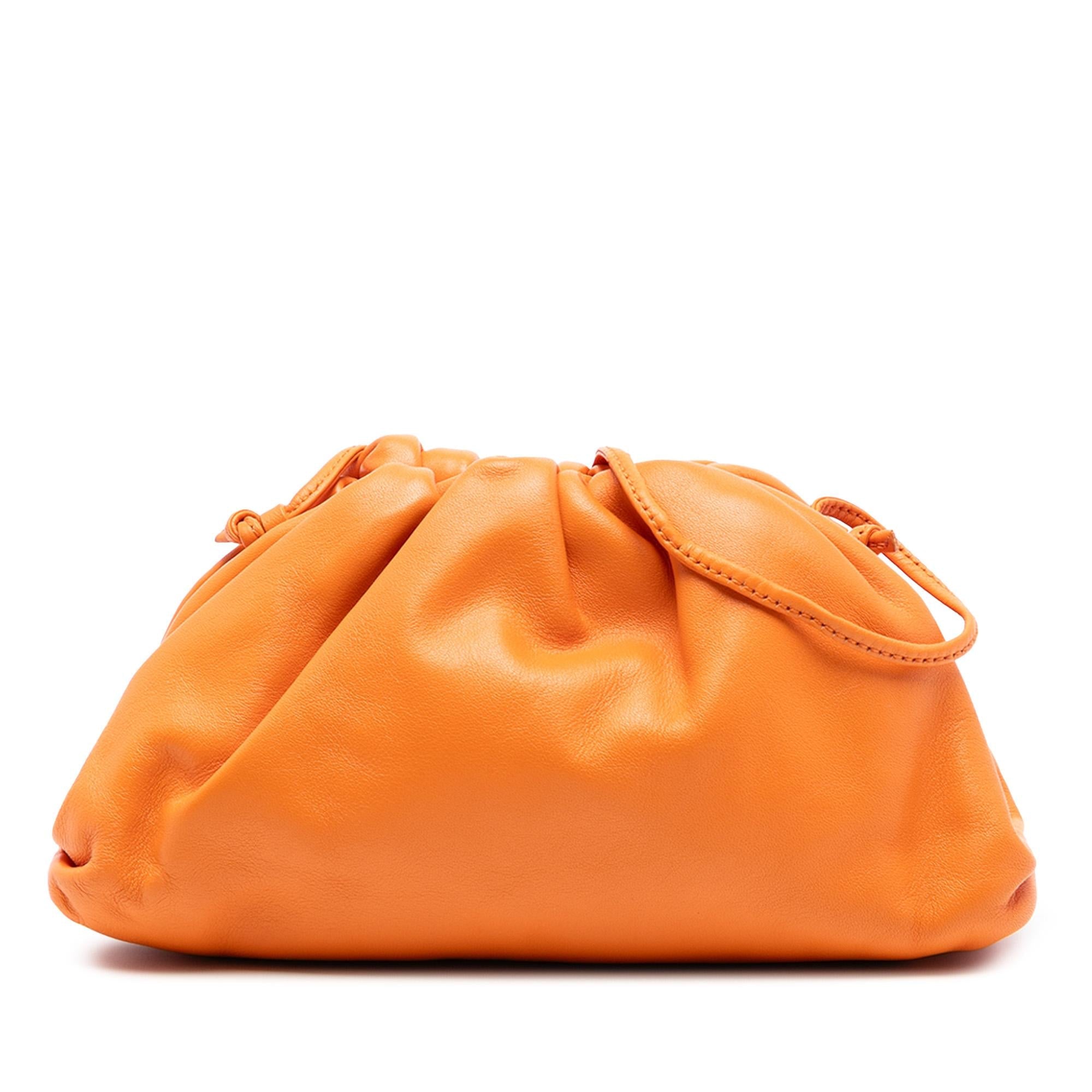 Bottega Veneta Lambskin The Mini Pouch Crossbody