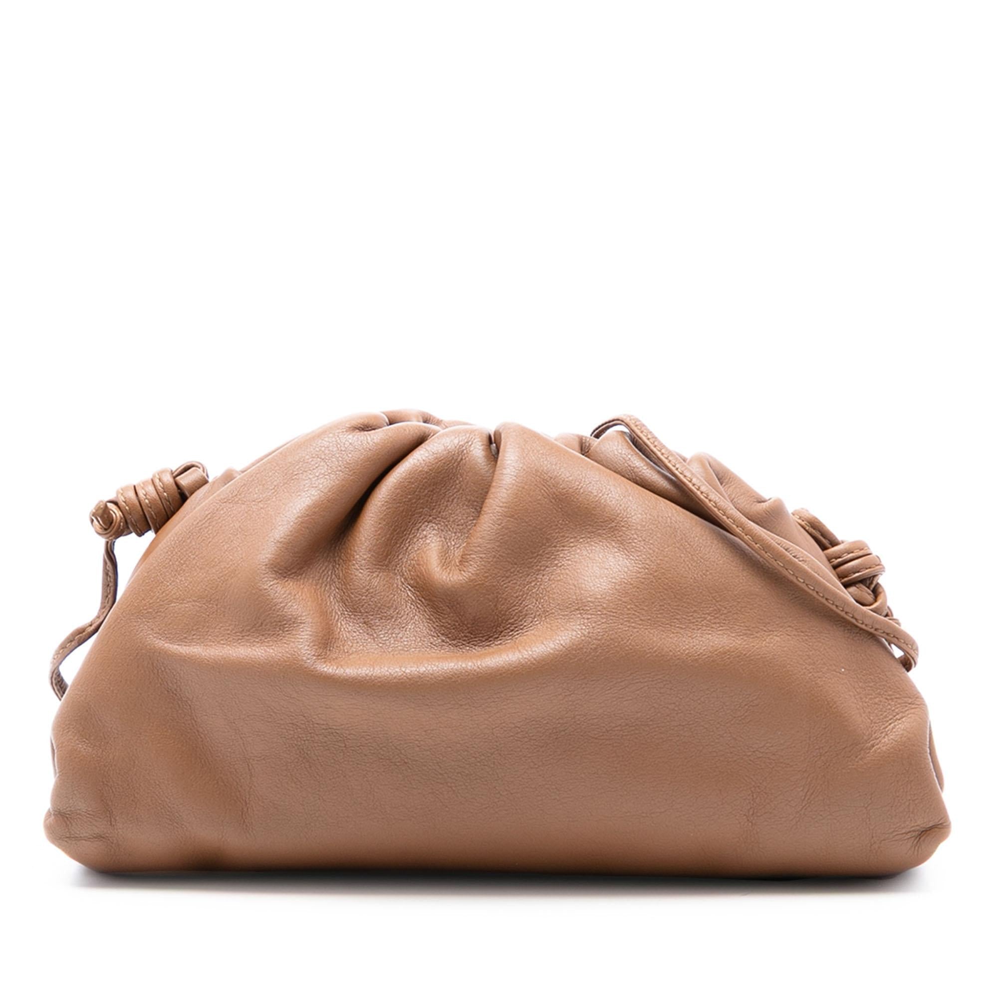 Bottega Veneta Lambskin The Mini Pouch Crossbody
