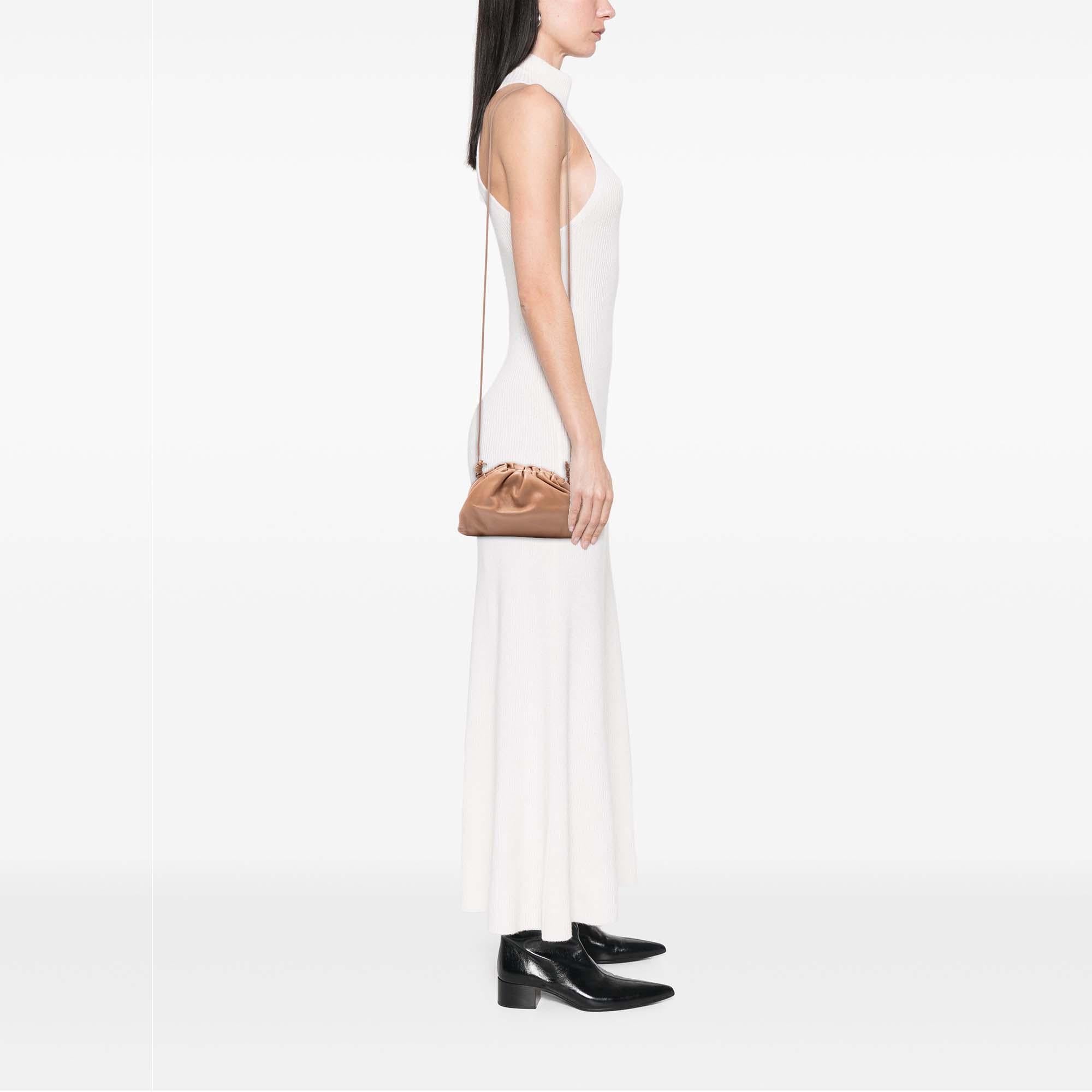 Bottega Veneta Lambskin The Mini Pouch Crossbody