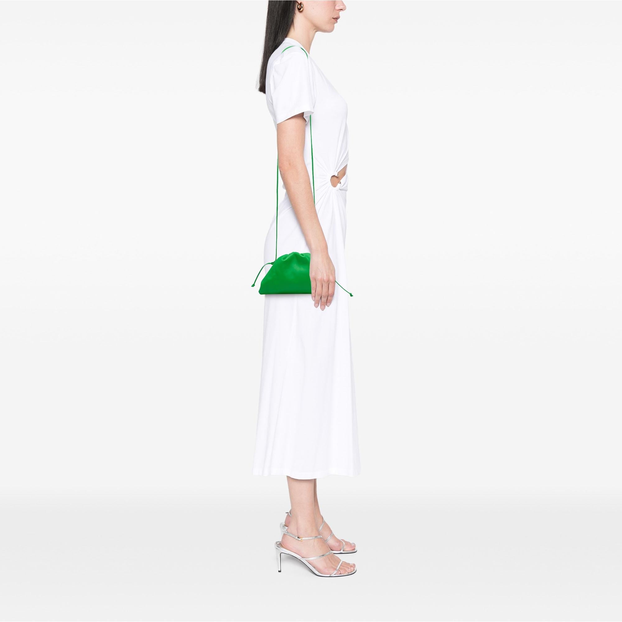 Bottega Veneta Lambskin The Mini Pouch Crossbody