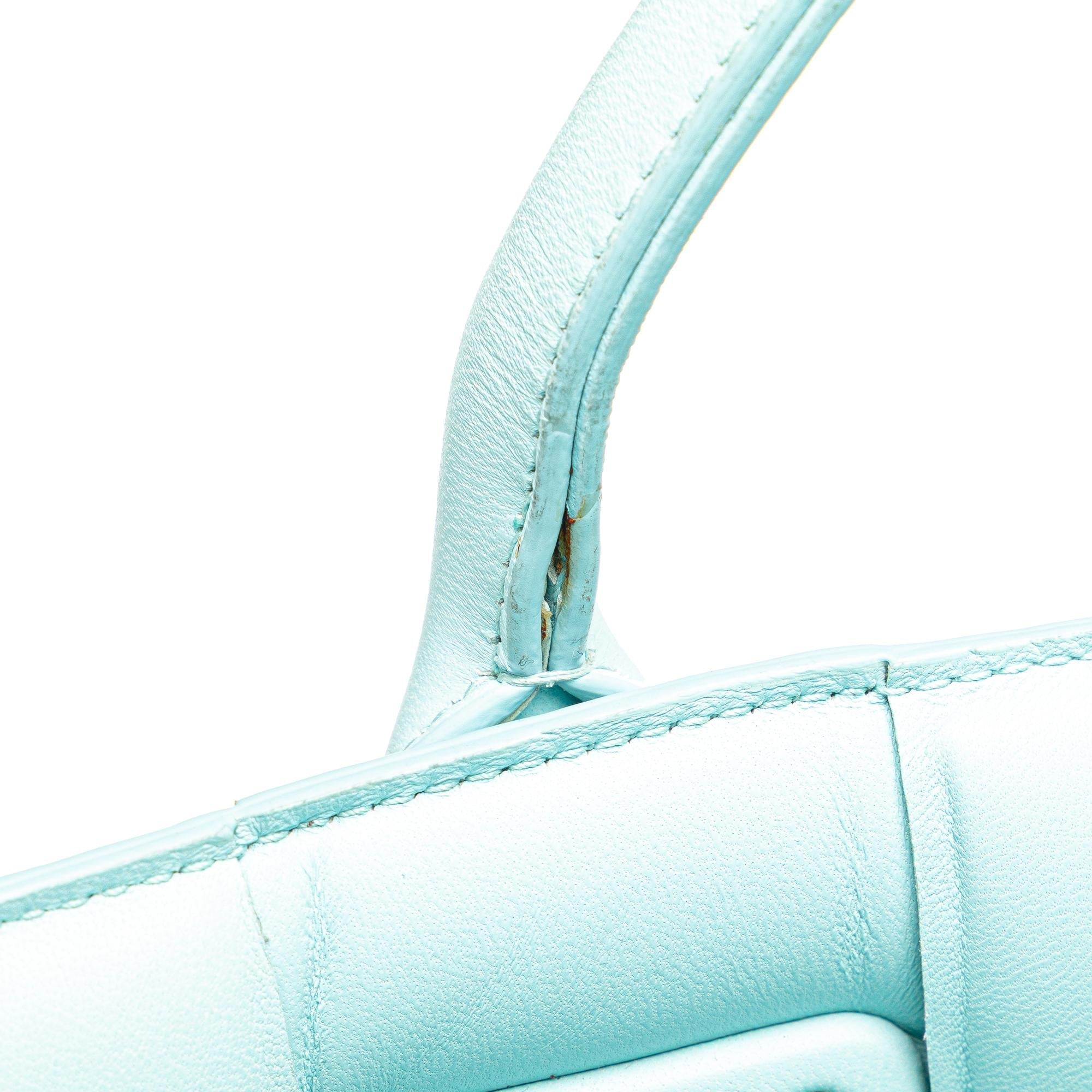 Bottega Veneta Large Lambskin Intreccio Padded Tote