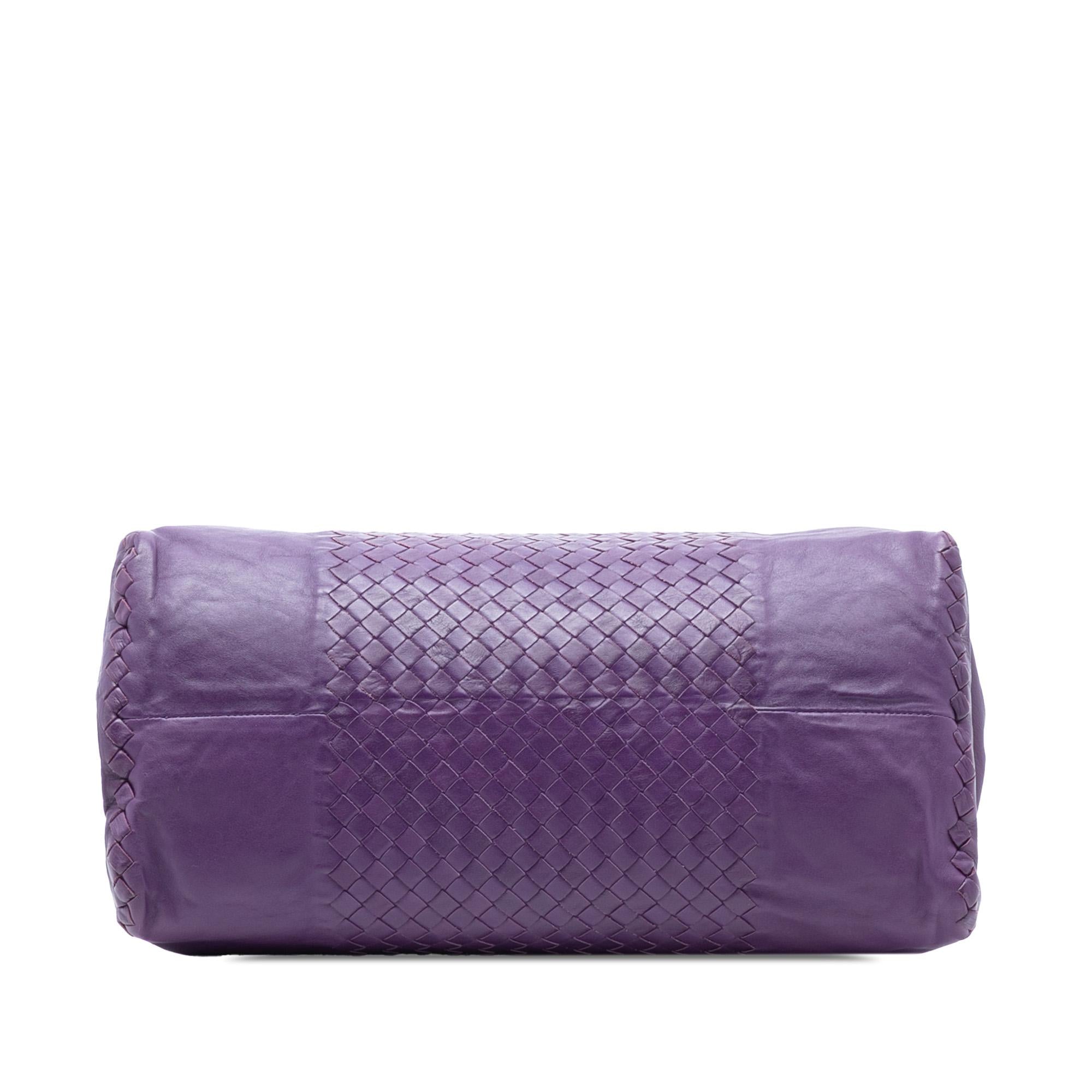 Bottega Veneta Large Nappa Intrecciato Leggero Satchel