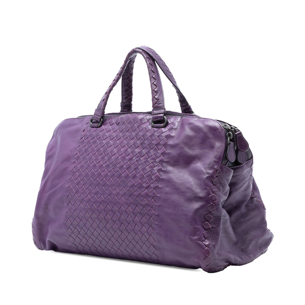 Bottega Veneta Large Nappa Intrecciato Leggero Satchel