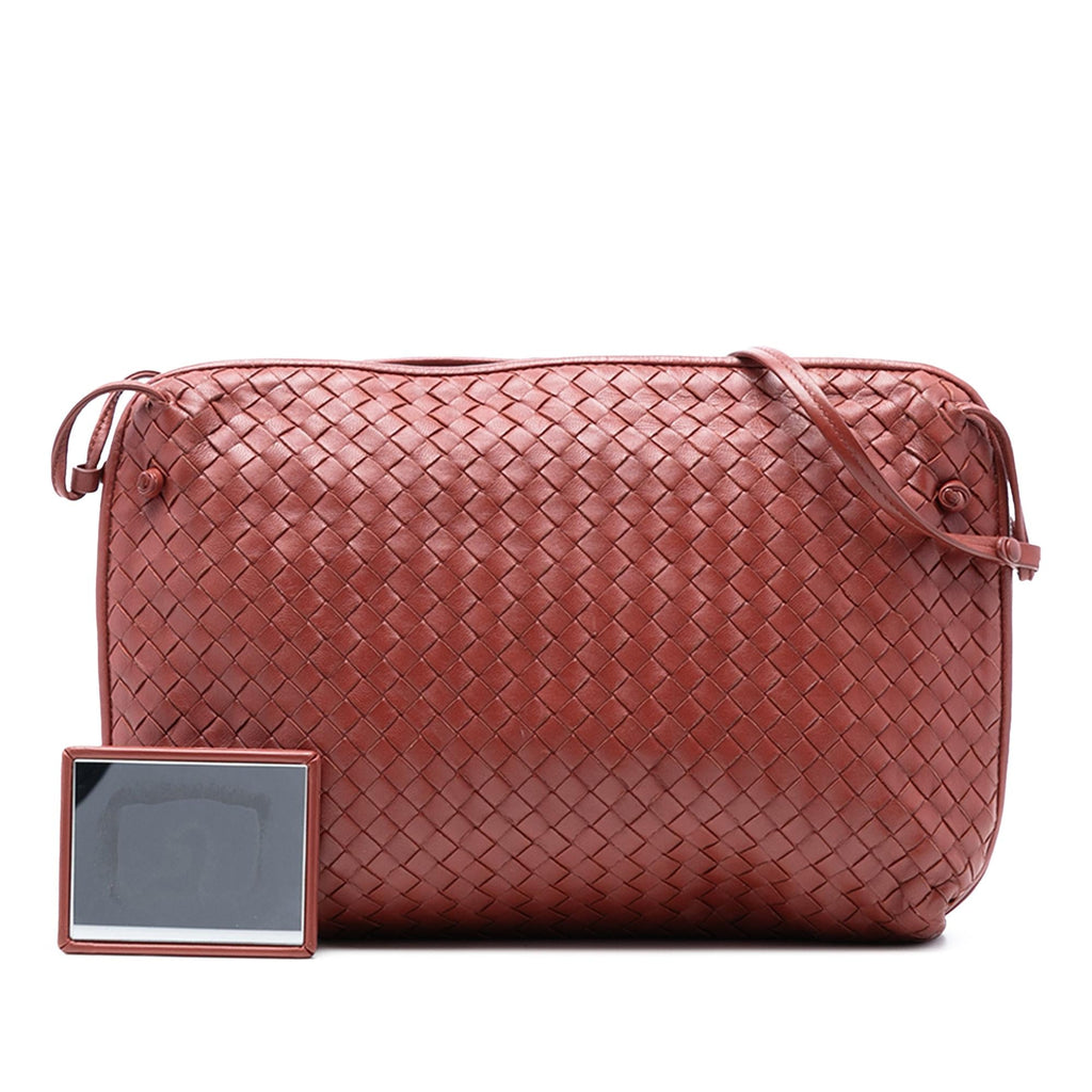 Bottega Veneta Large Nappa Intrecciato Nodini Crossbody