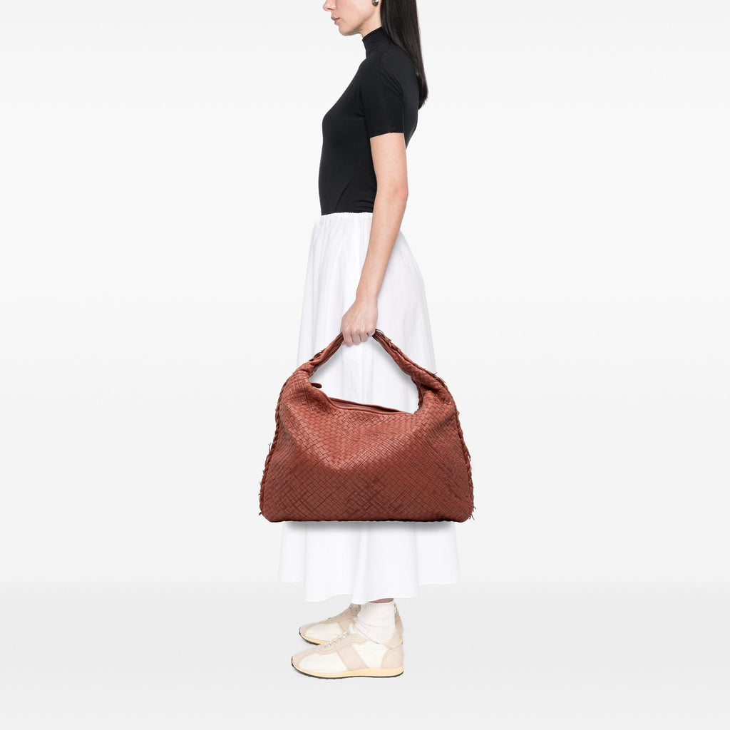 Bottega Veneta Large Nappa Intrecciato Veneta Hobo