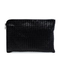 Bottega Veneta Large Nappa Intrecciato Zip Pouch