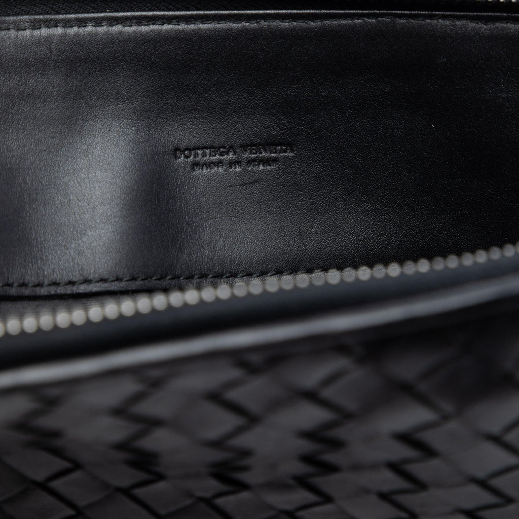 Bottega Veneta Large Nappa Intrecciato Zip Pouch