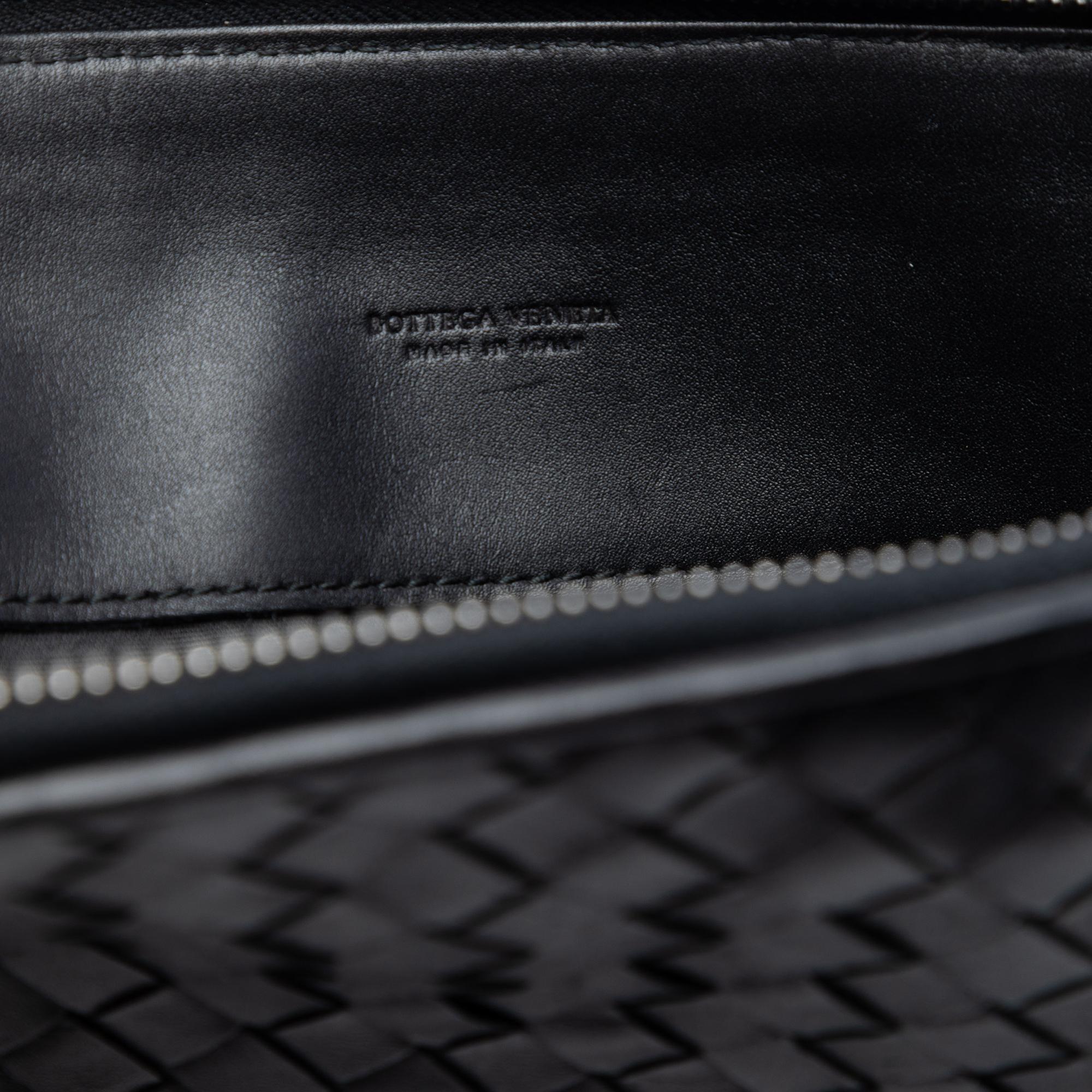 Bottega Veneta Large Nappa Intrecciato Zip Pouch